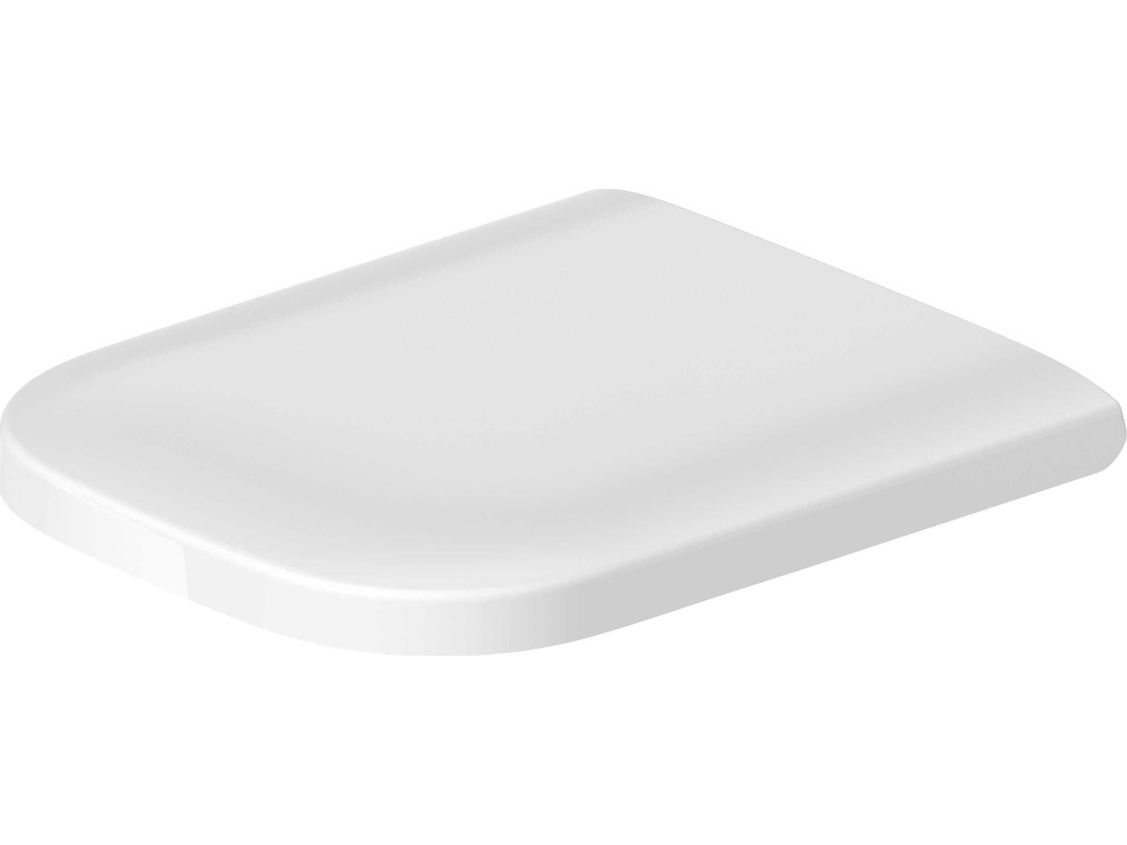 Happy D.2 14'' White Toilet Seat