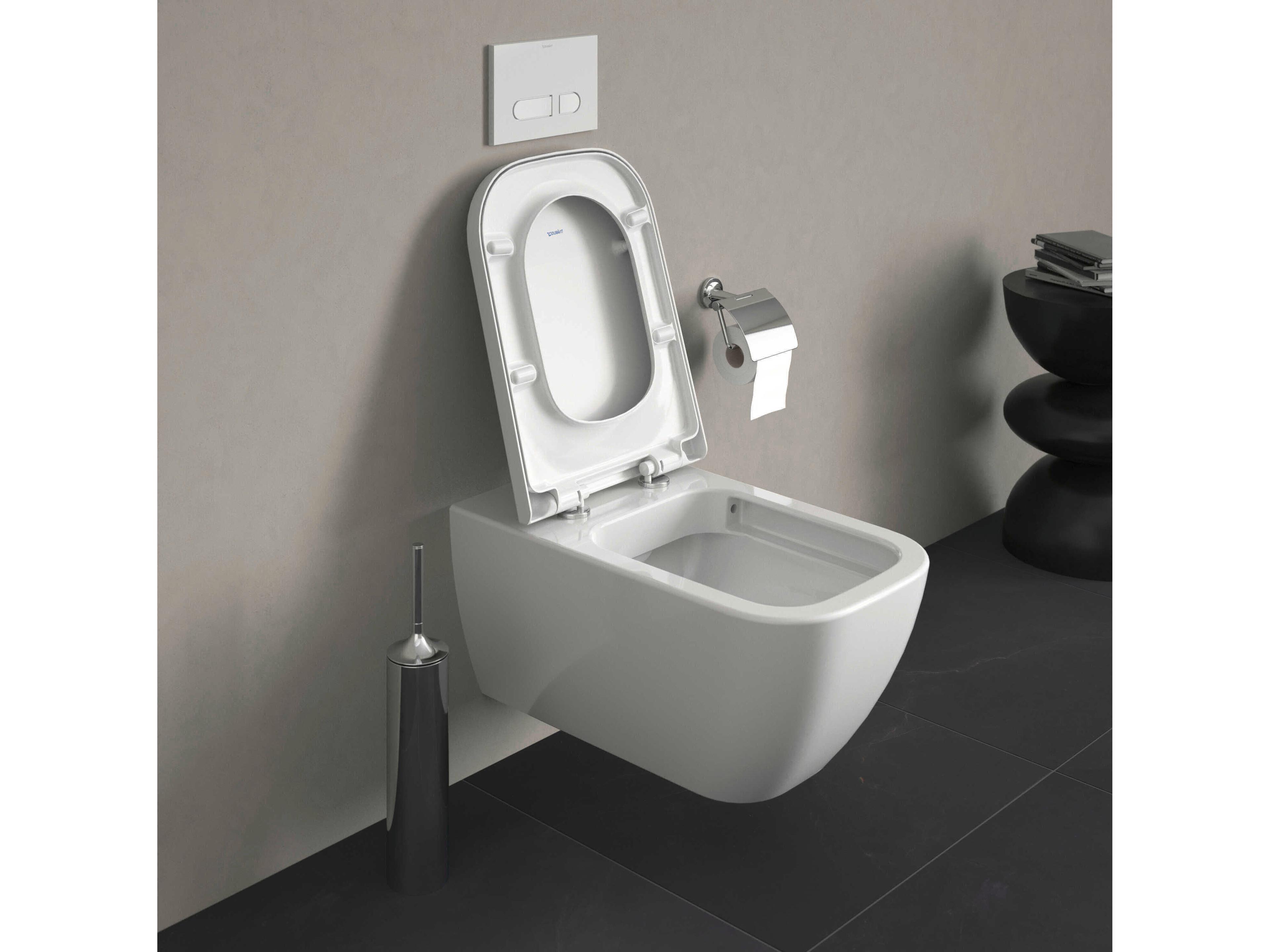 Duravit Happy D.2 15'' Elongated White Toilet Seat - Soft Close