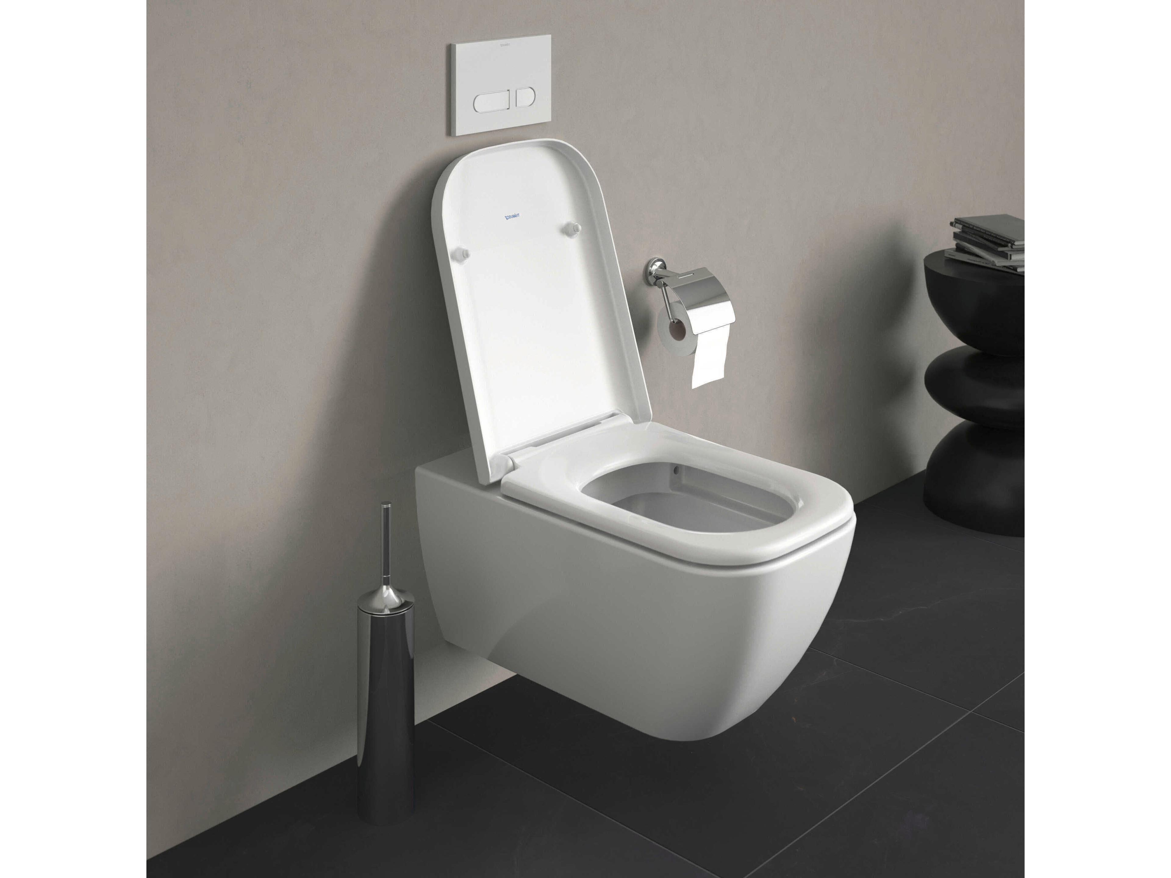 Duravit Happy D.2 15'' Elongated White Toilet Seat - Soft Close