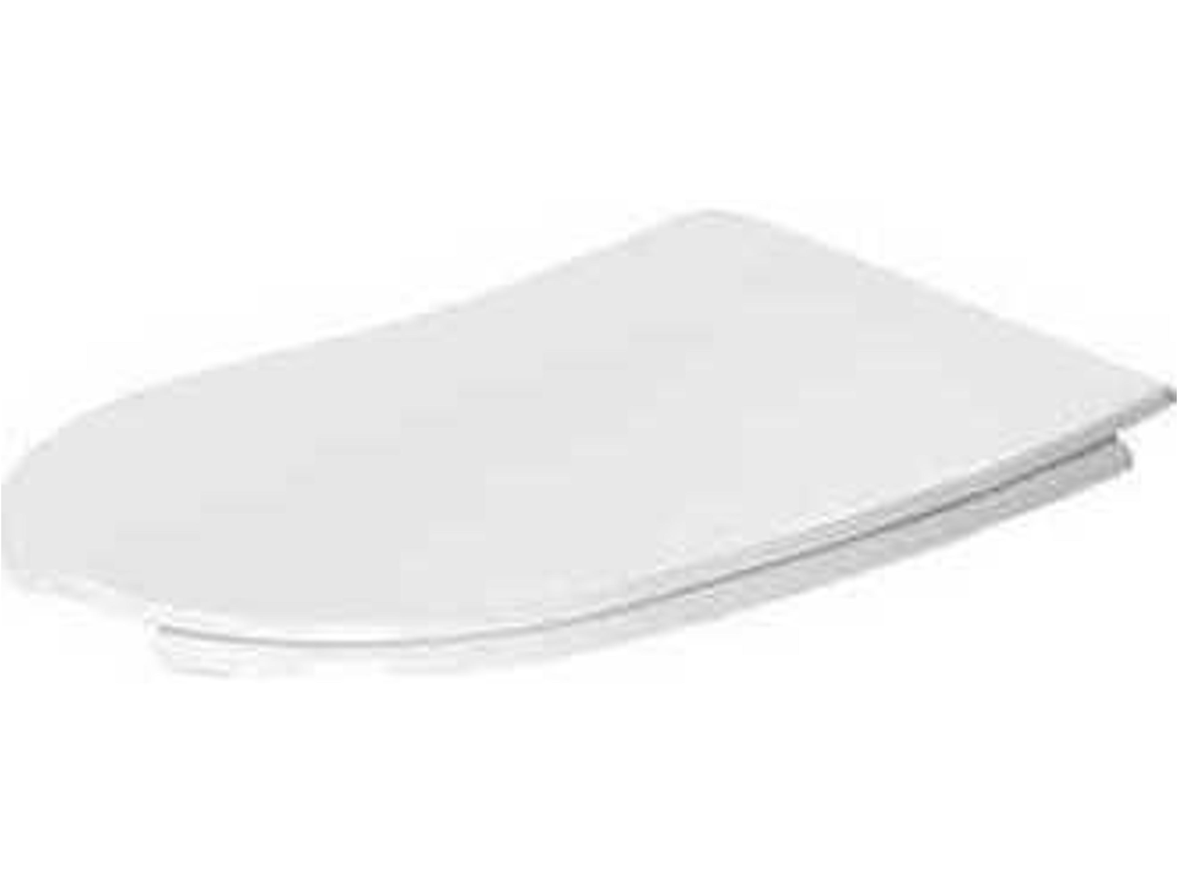 Starck 3 19'' White Toilet Seat