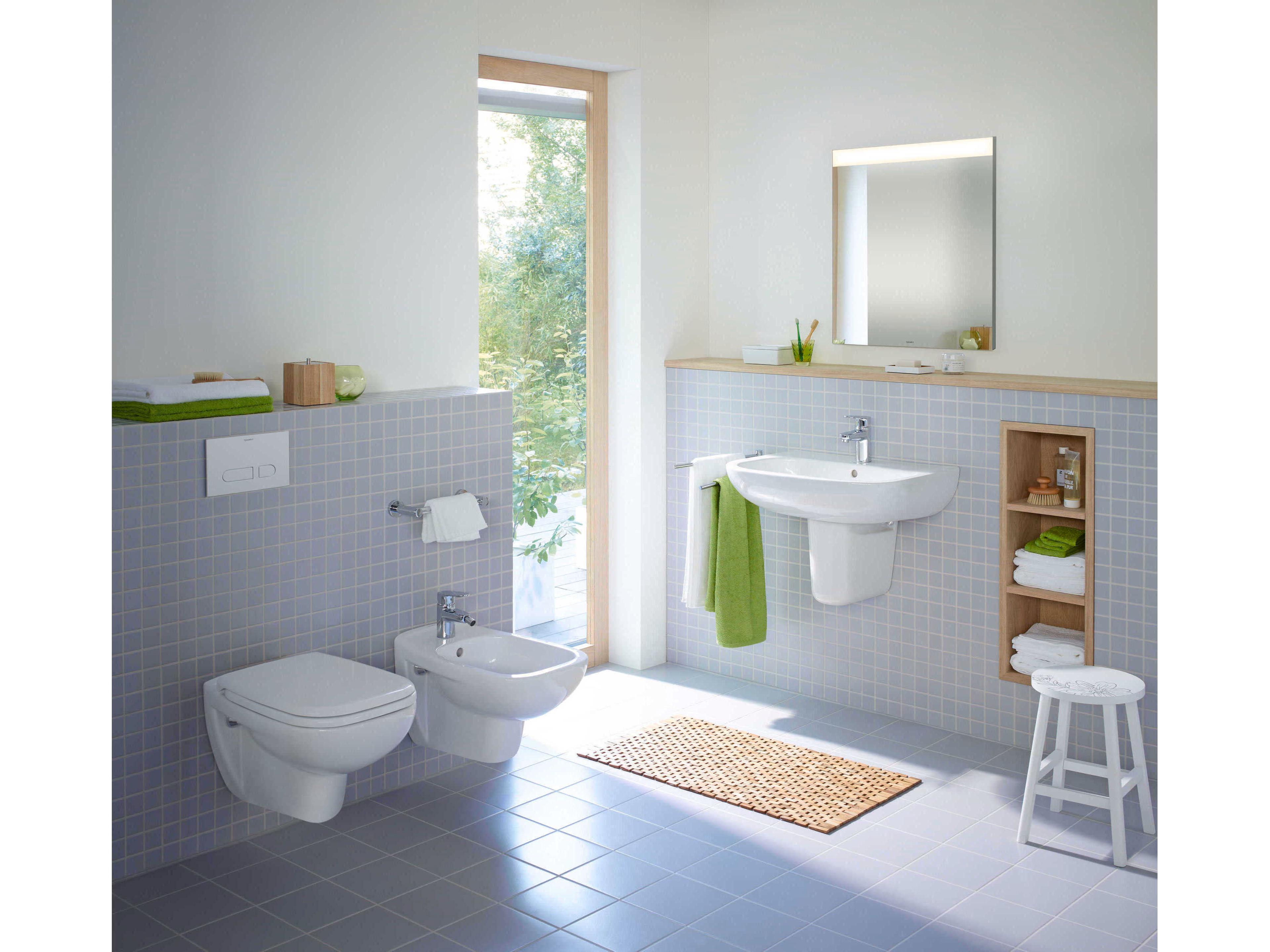 Duravit D-code 14'' White Toilet Seat - Plastic Hinges - Soft Closure