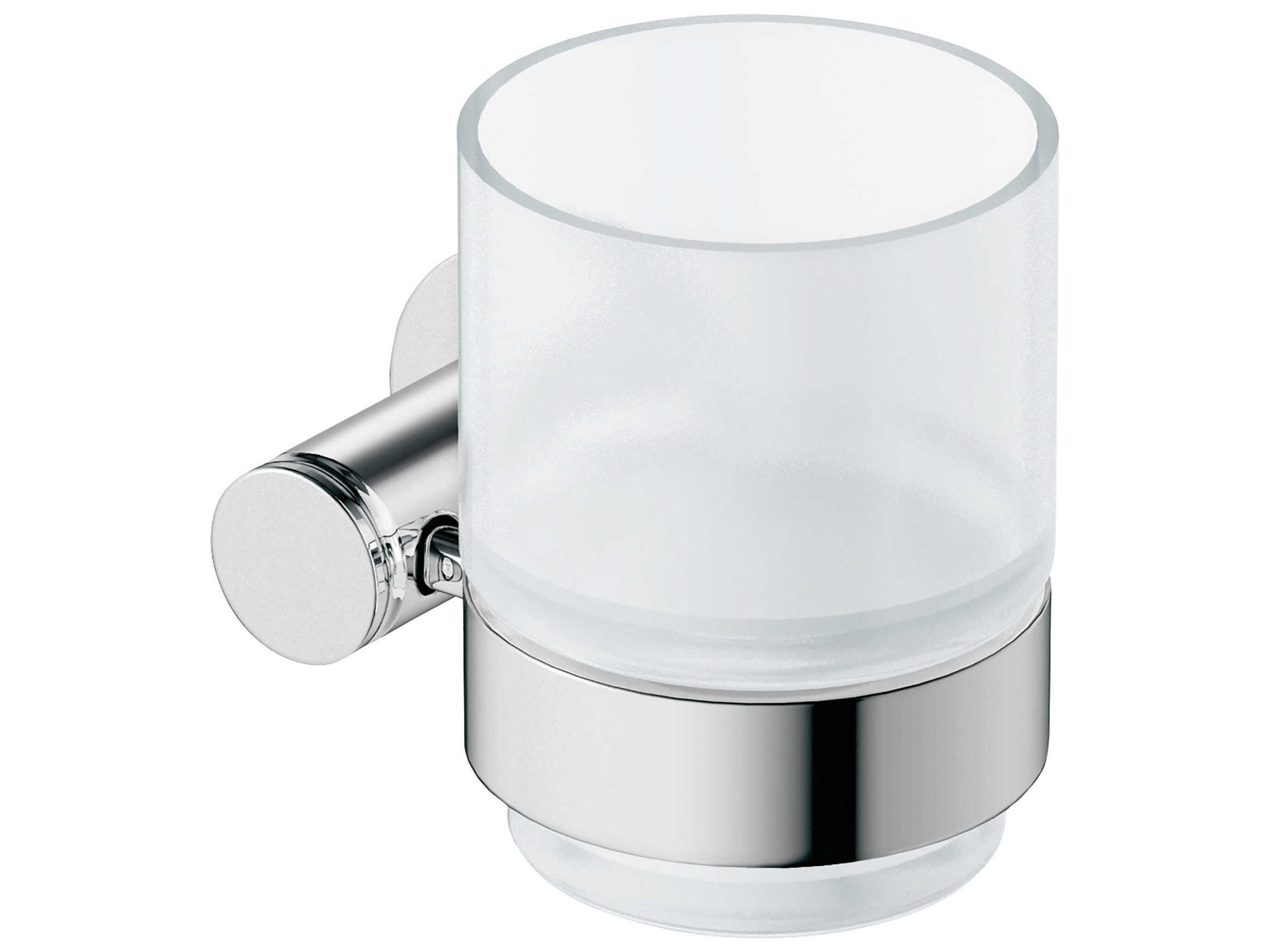 D-code 5" Chrome Toothbrush Cup