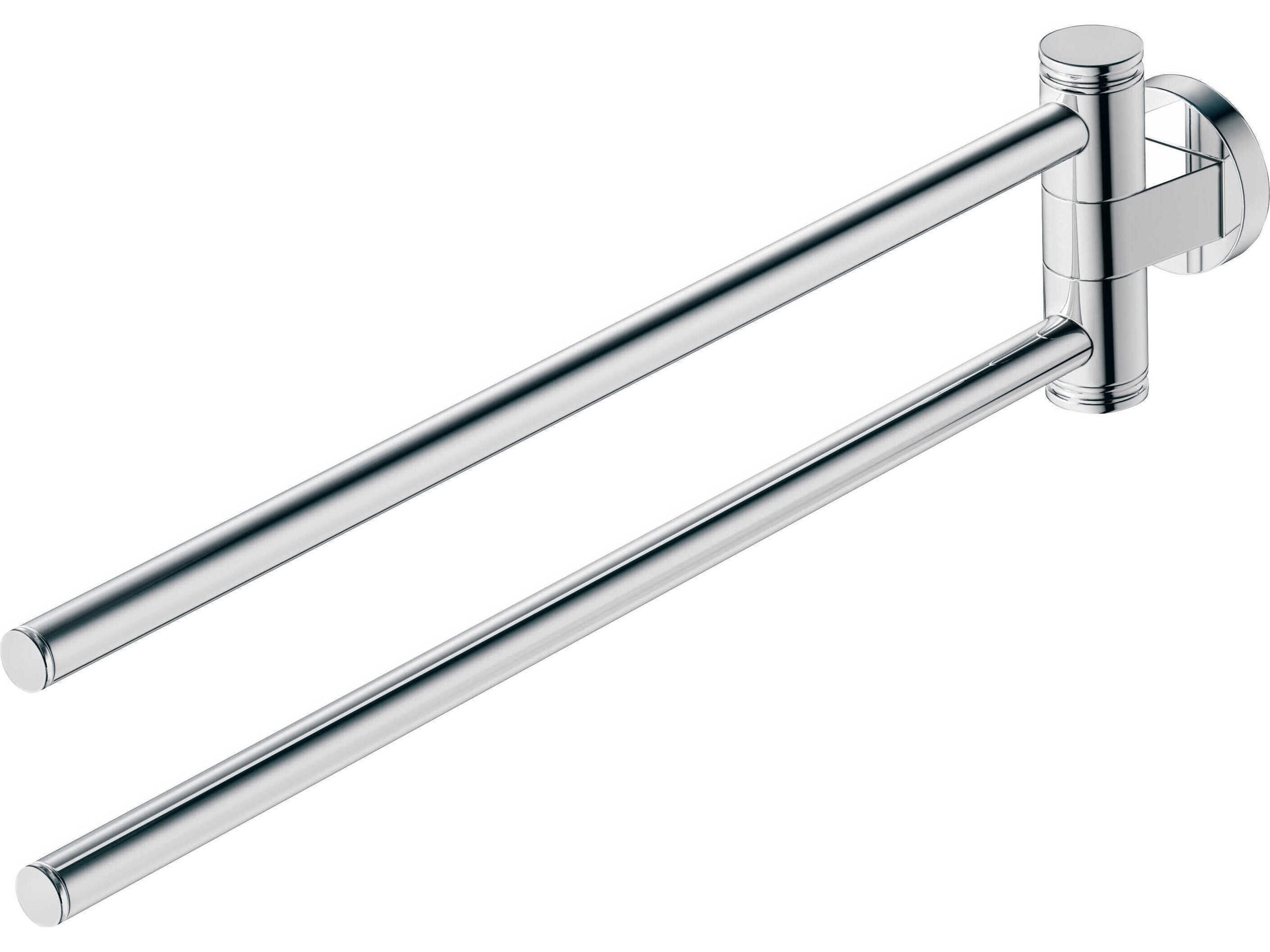 D-code 18'' Chrome Towel Rail