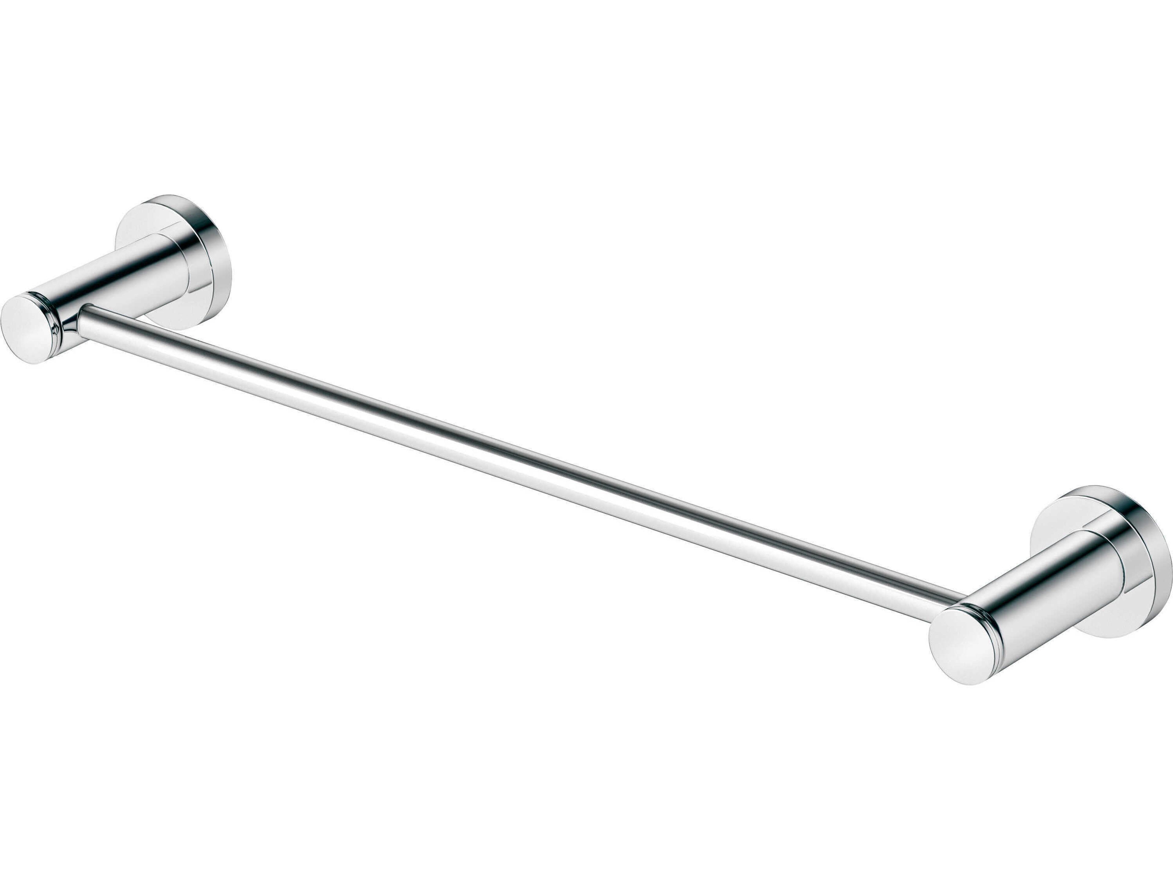 D-code 25'' Chrome Towel Rail