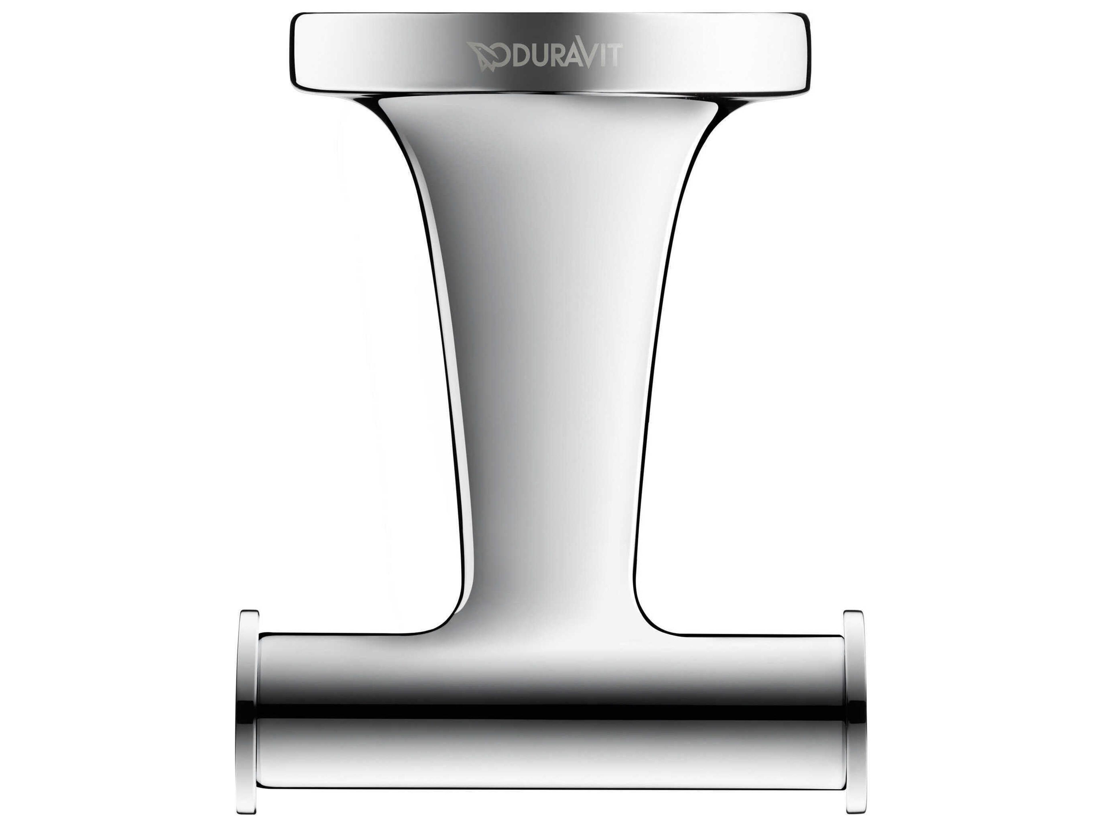 Starck T Chrome Double Robe Hook