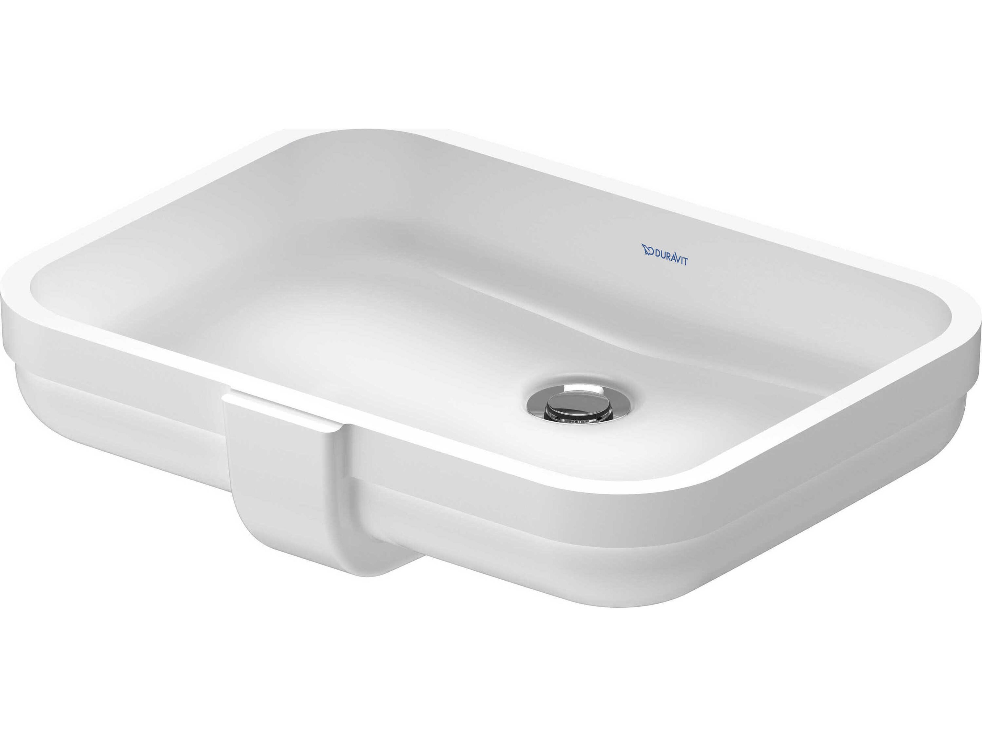 Soleil By Starck 21'' Ceramic White Undermount Sink