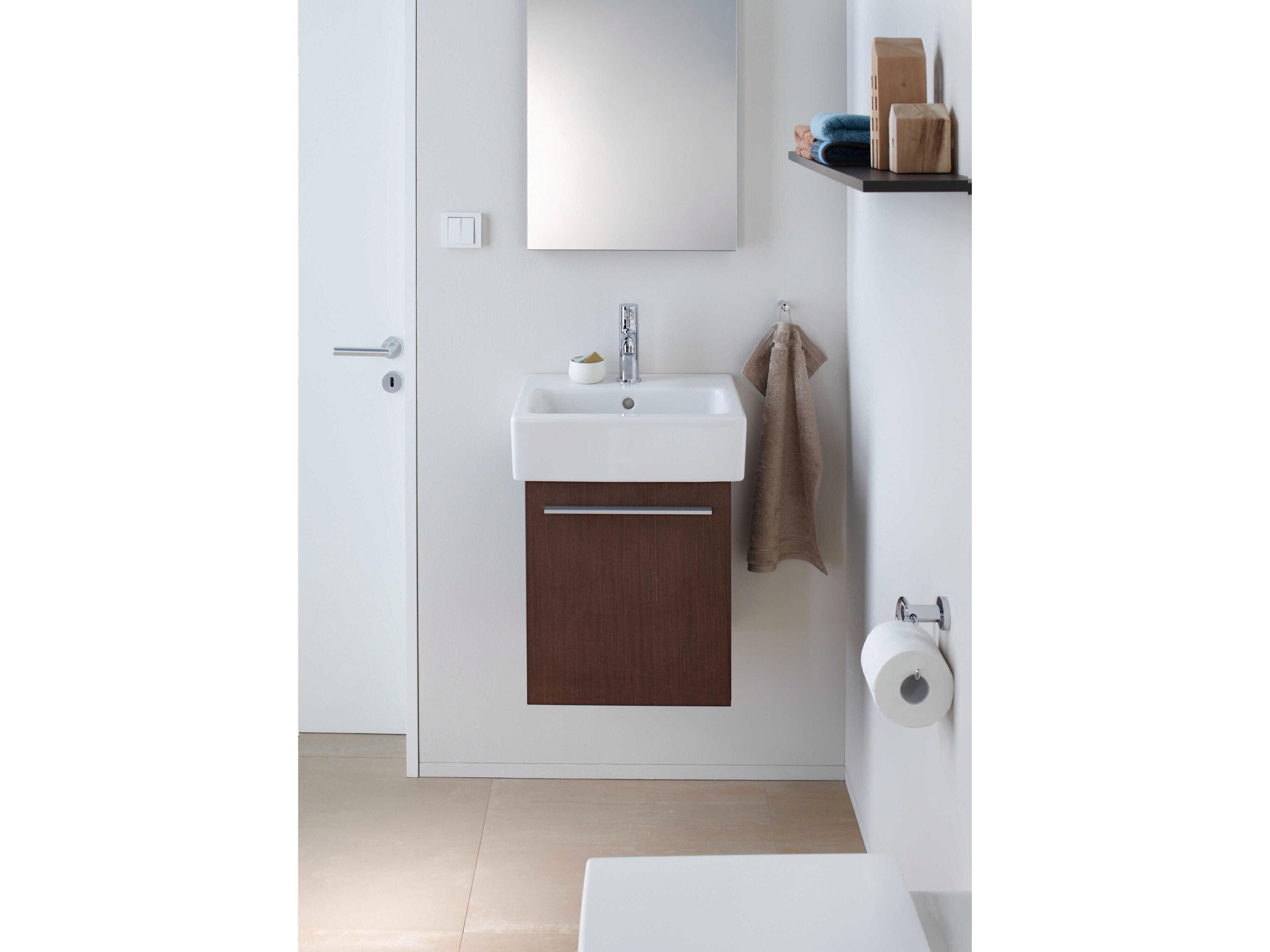 Duravit Vero 20'' Ceramic White High Gloss Sink with 1 Faucet Hole