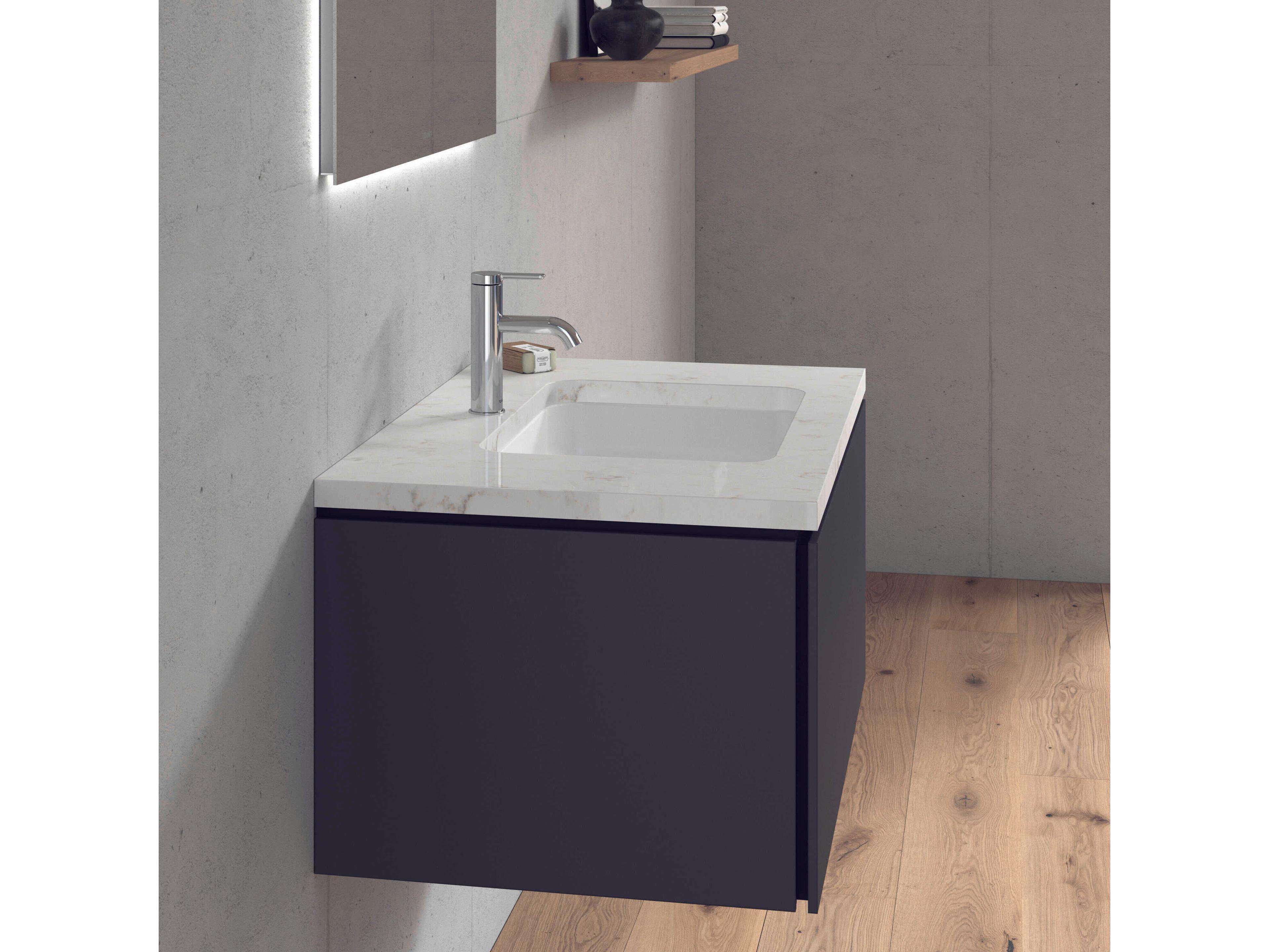 Duravit Happy D.2 21'' Ceramic White High Gloss Undermount Sink with No Faucet Holes