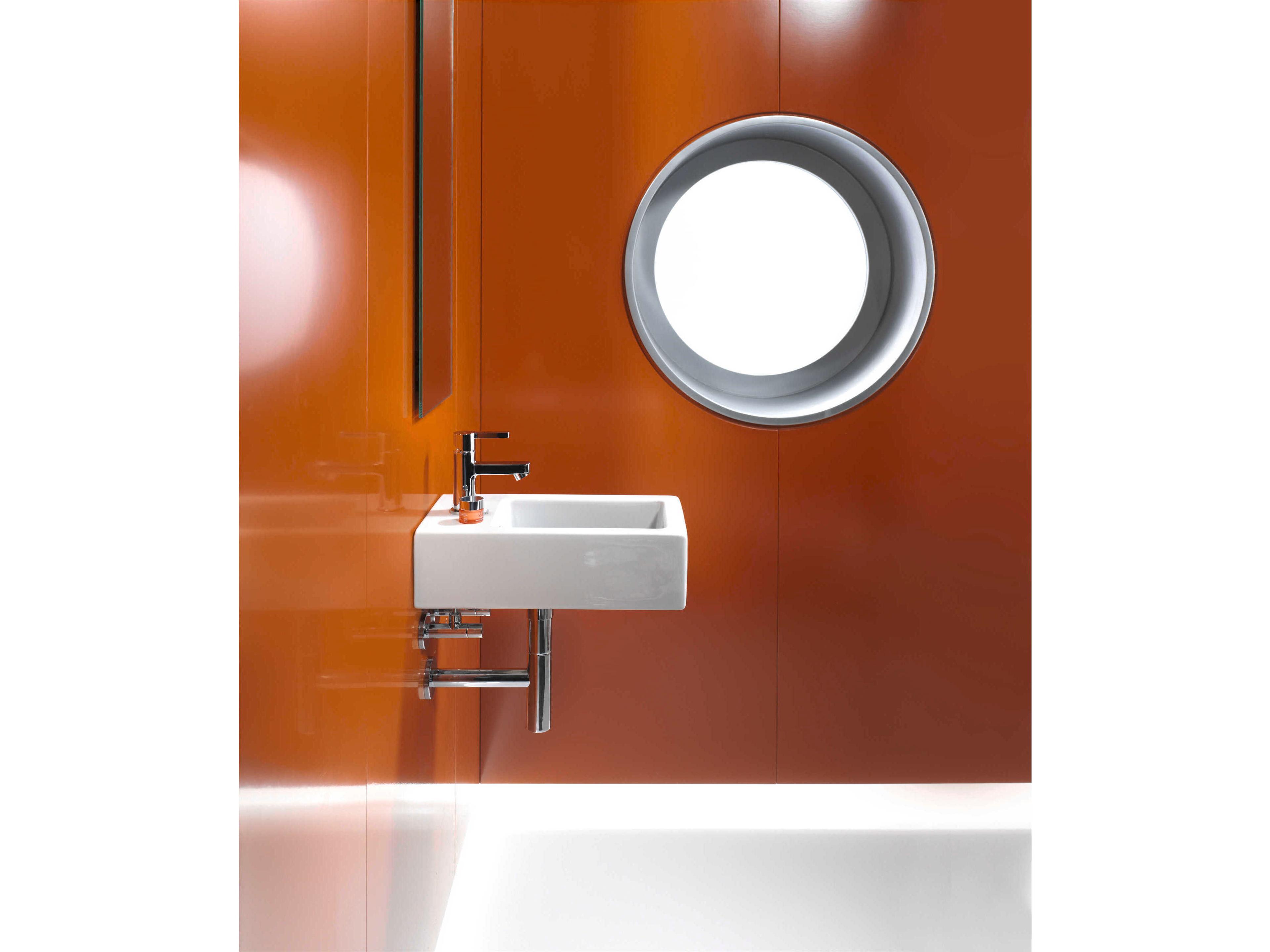 Duravit Vero 10'' Ceramic White High Gloss Hand Sink with 1 Faucet Hole