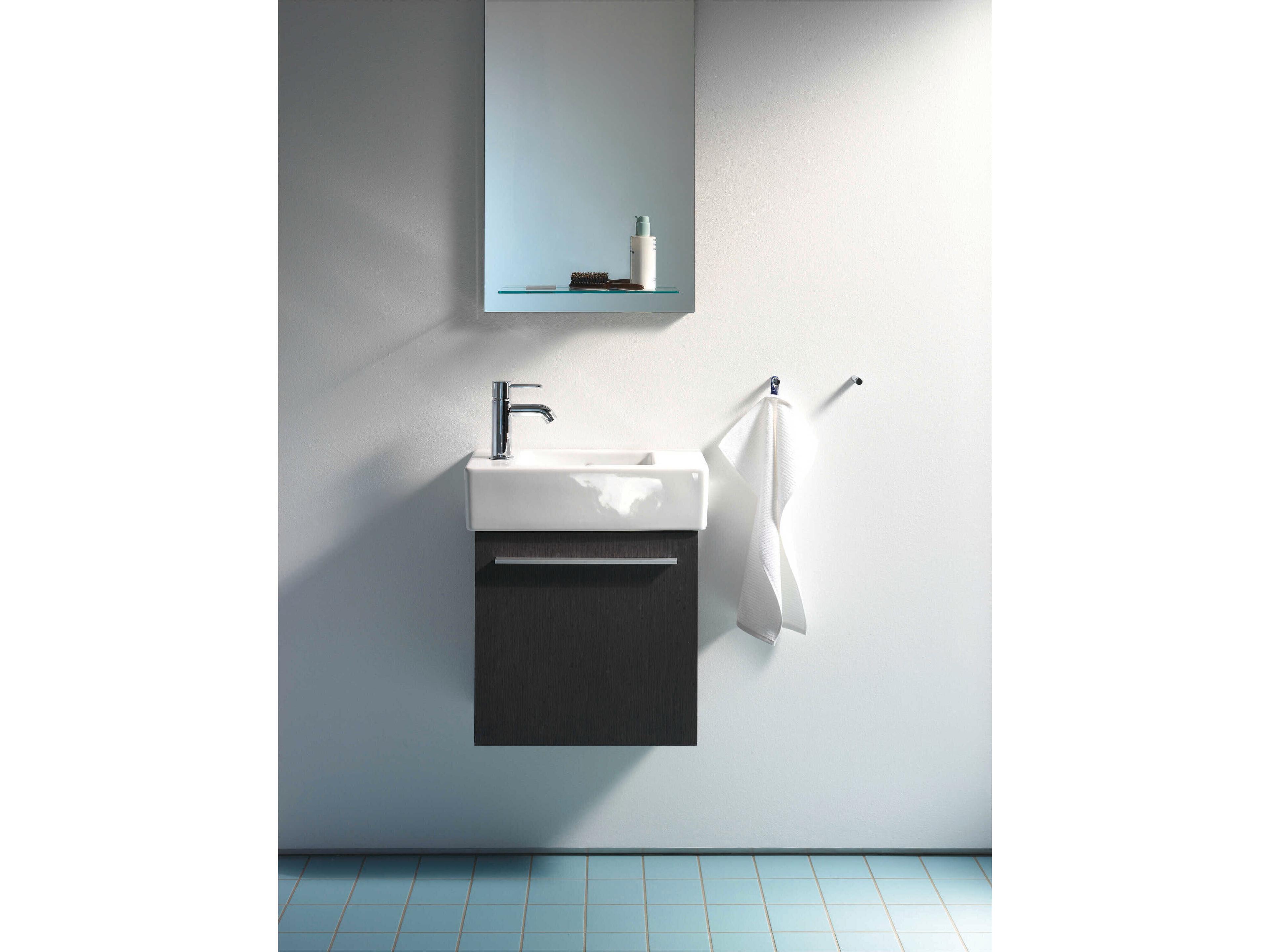 Duravit Vero 20'' Ceramic White High Gloss Hand Sink with 1 Right Side Faucet Hole