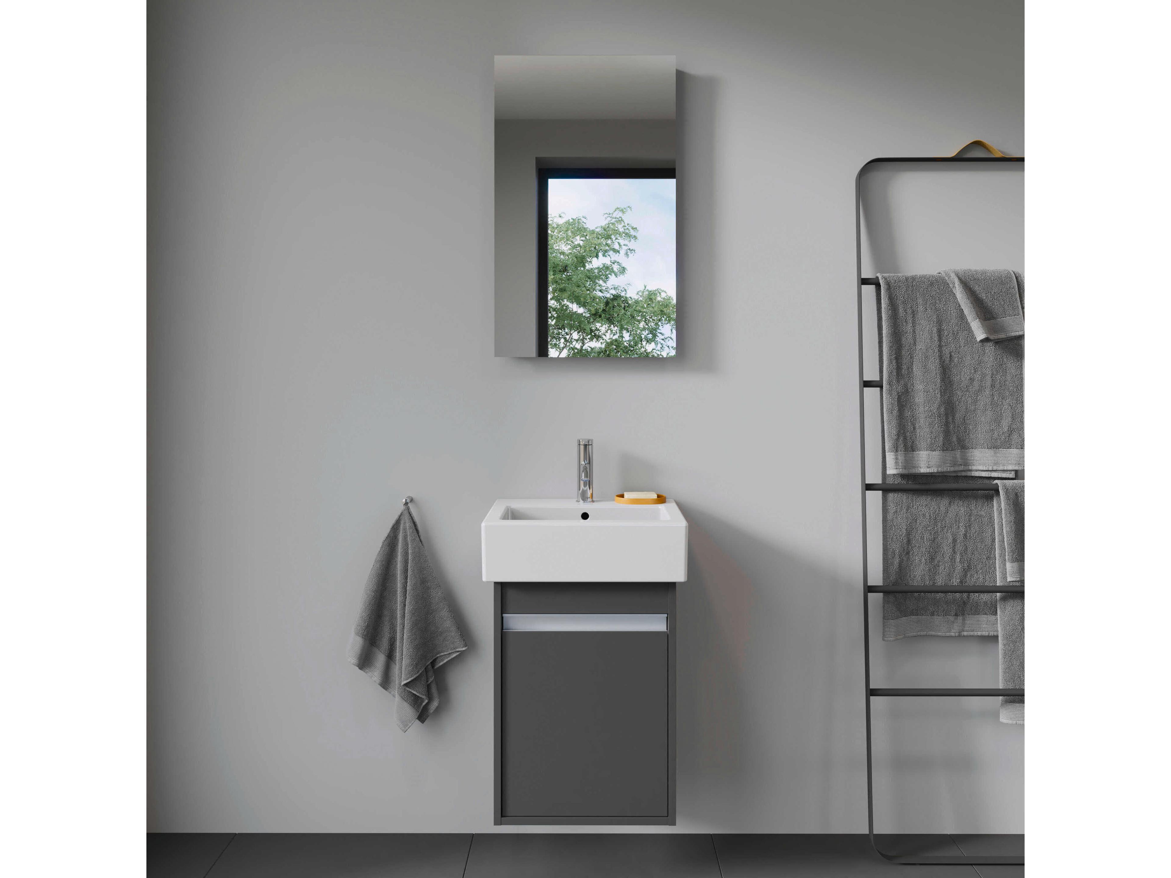 Duravit Vero 18'' Ceramic White High Gloss Hand Sink with 1 Faucet Hole