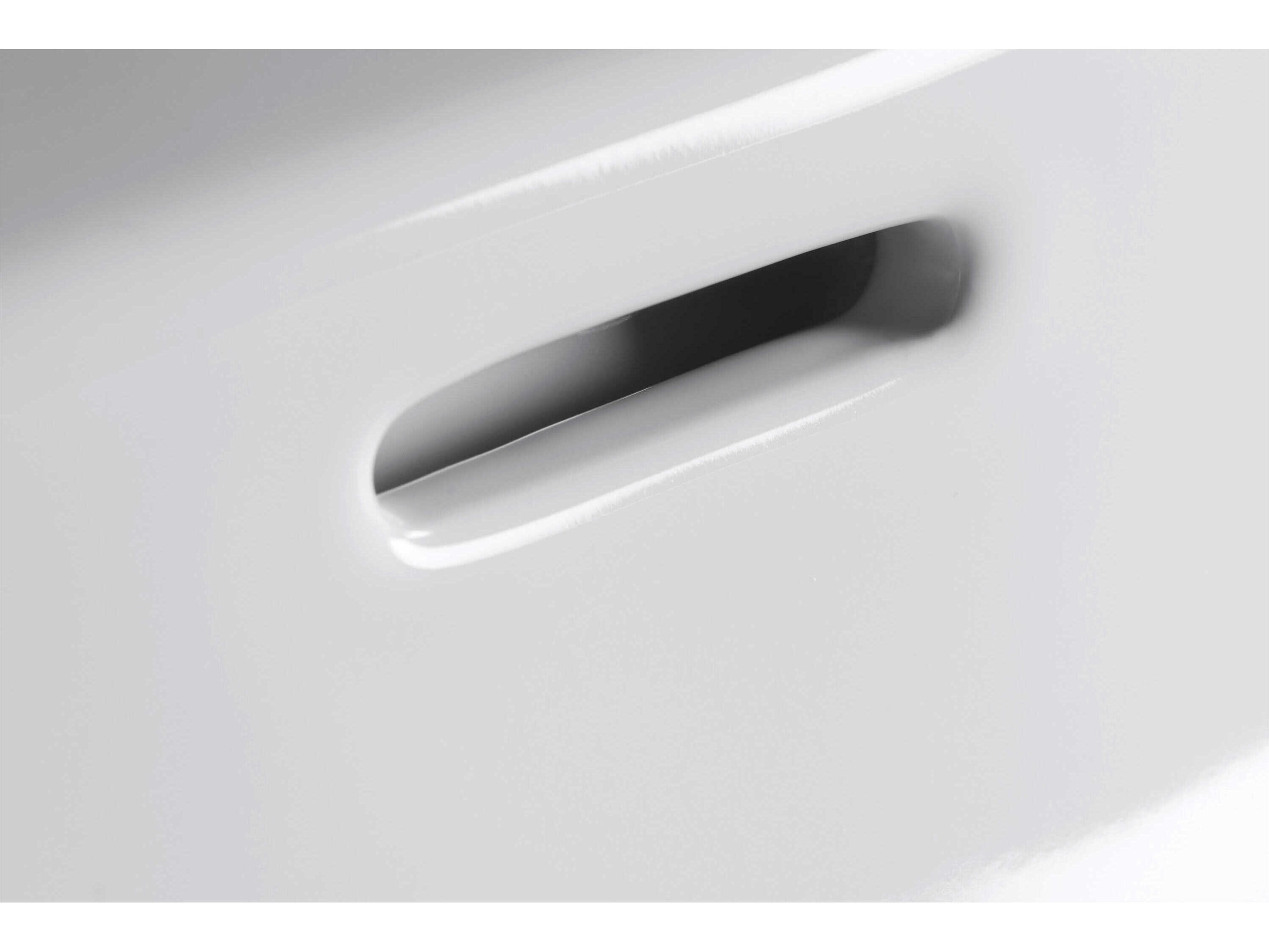 Duravit Soleil By Starck 18'' Ceramic White High Gloss Hand Sink with 1 Faucet Hole