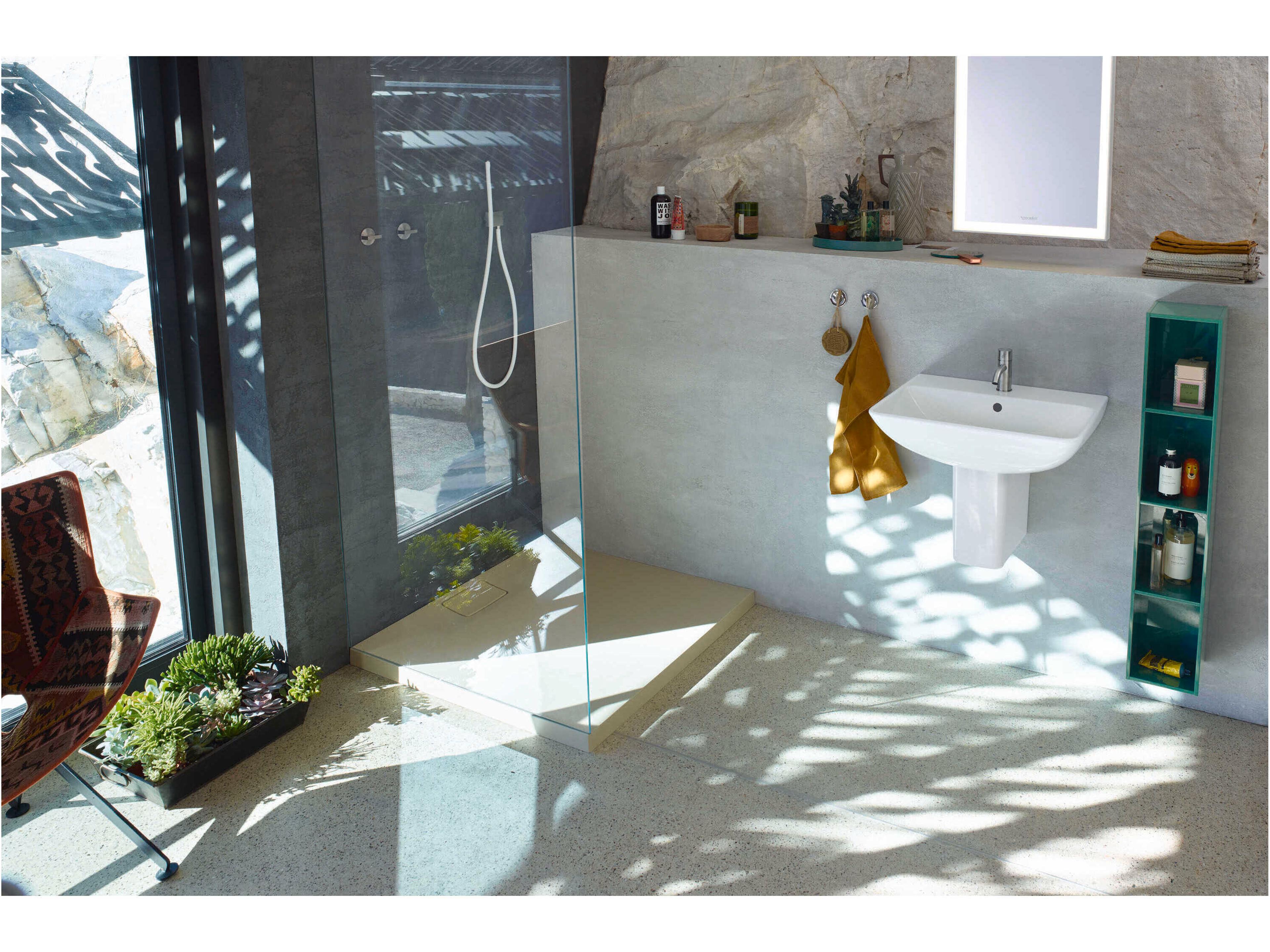 Duravit Me By Starck 7'' Ceramic White High Gloss Siphon Cover