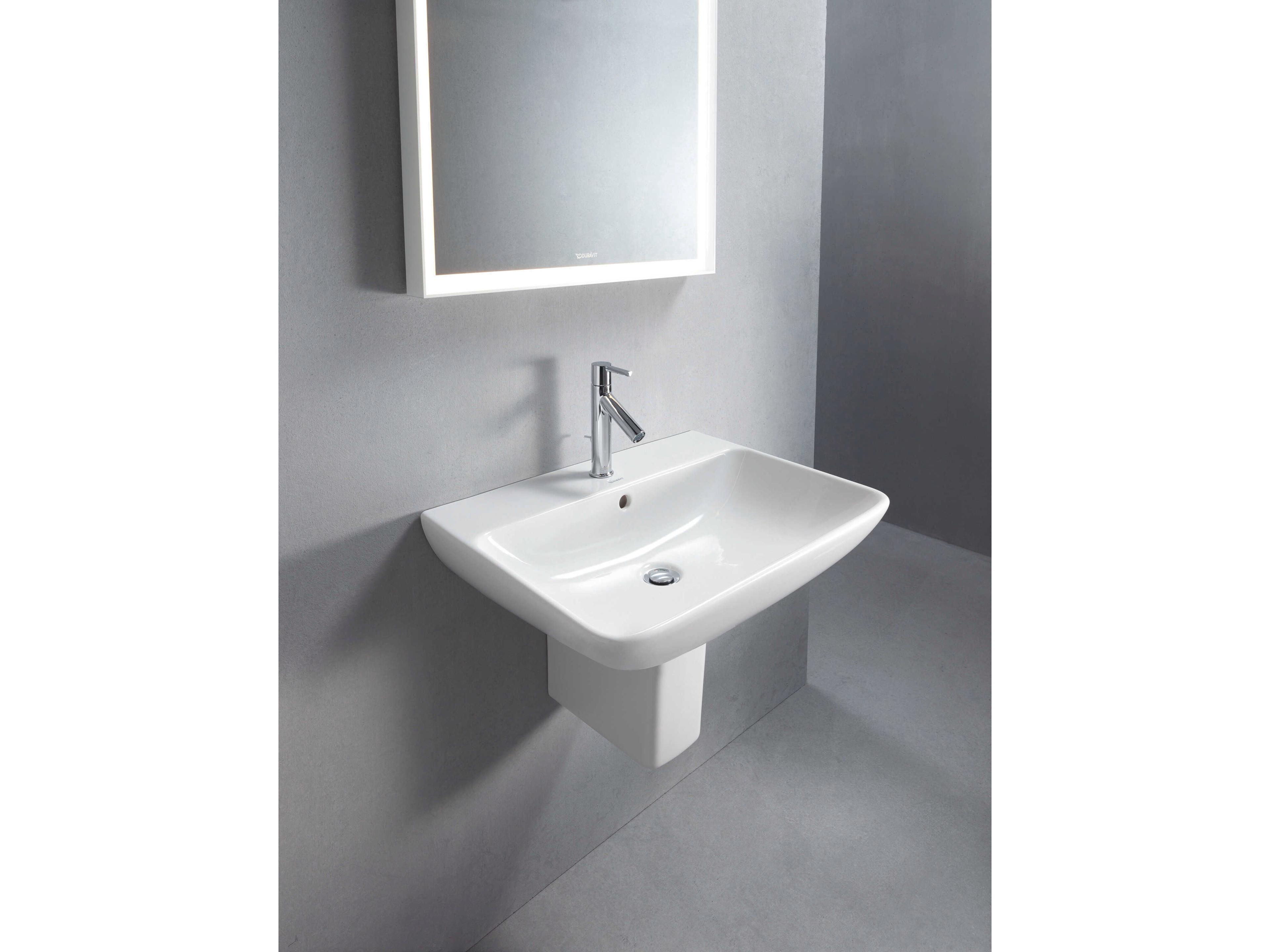 Duravit Me By Starck 7'' Ceramic White High Gloss Siphon Cover