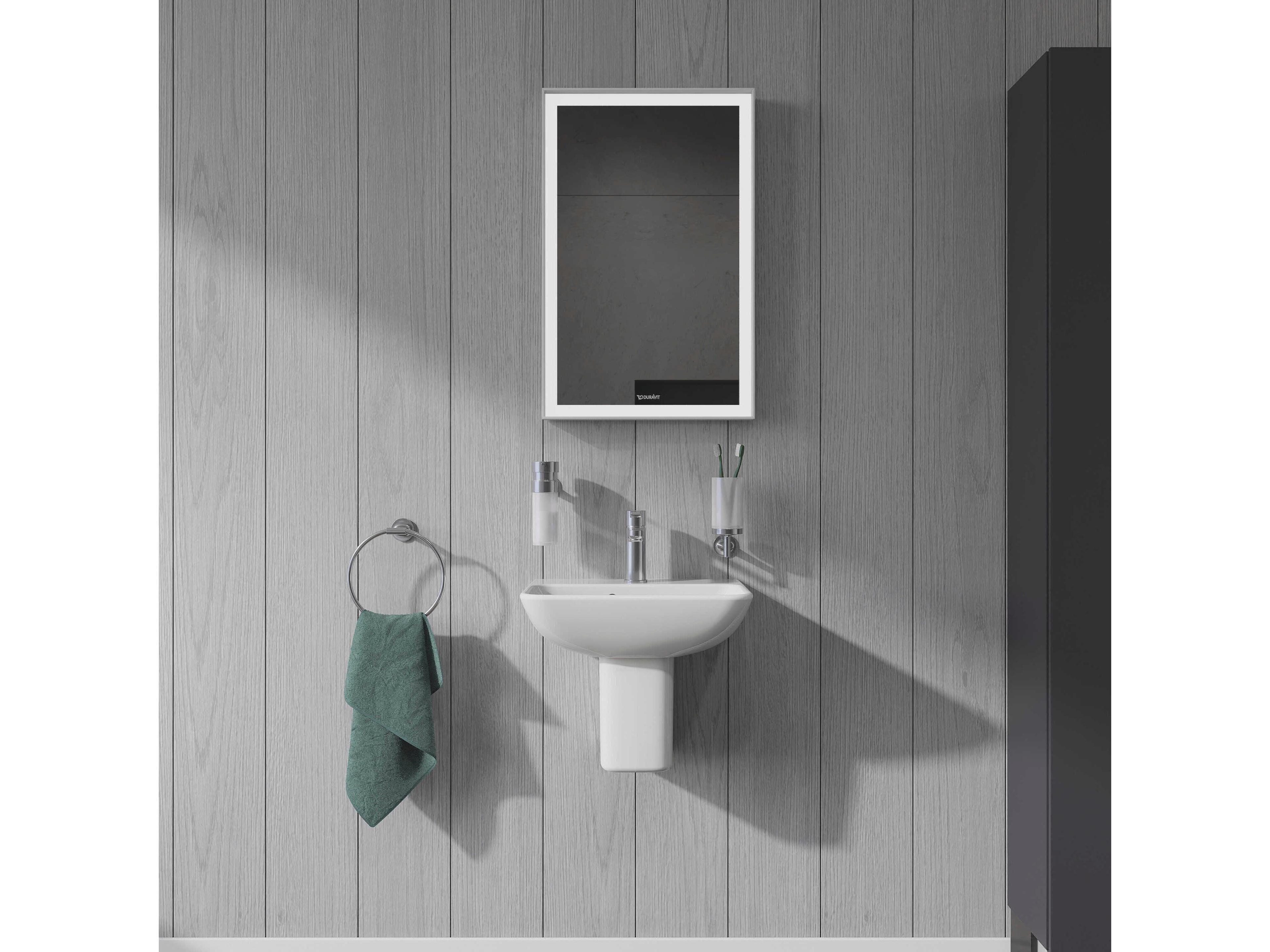 Duravit Me By Starck 7'' Ceramic White High Gloss Siphon Cover