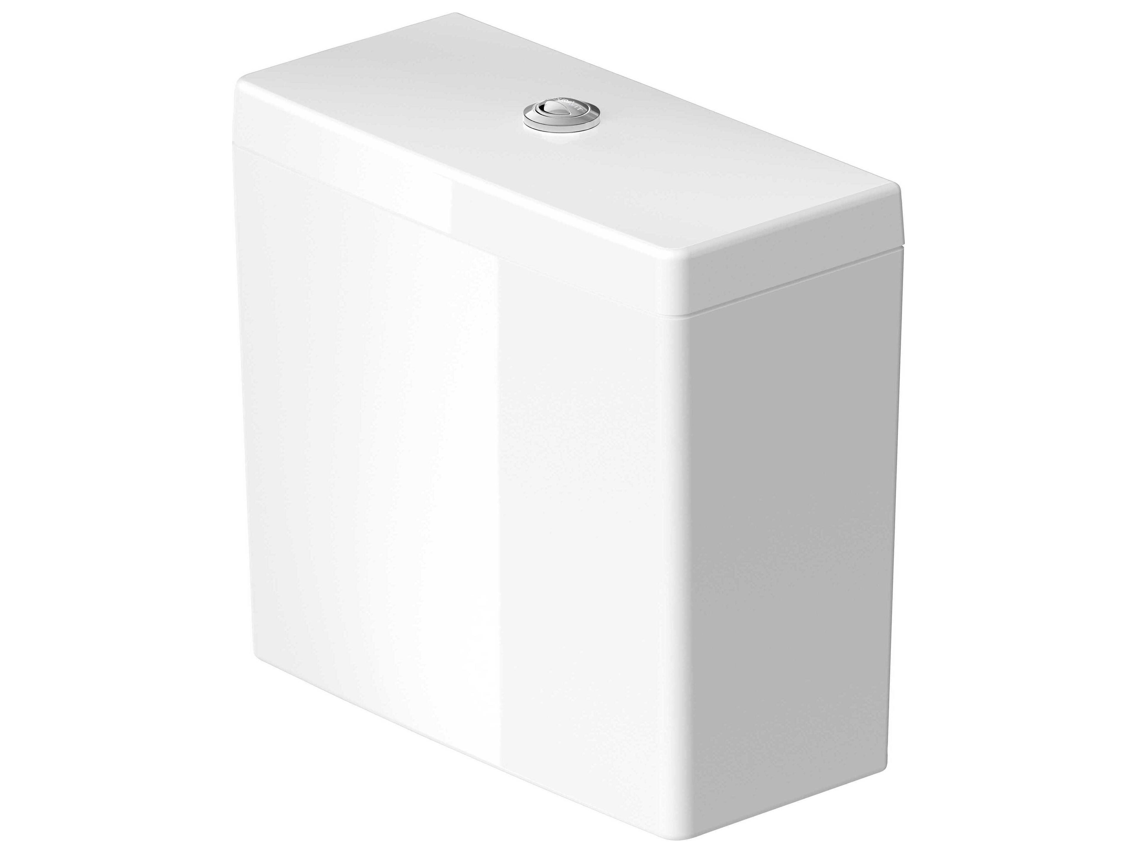 Starck 3 15'' Ceramic White Dual Flush Tank - 1.59 GPF