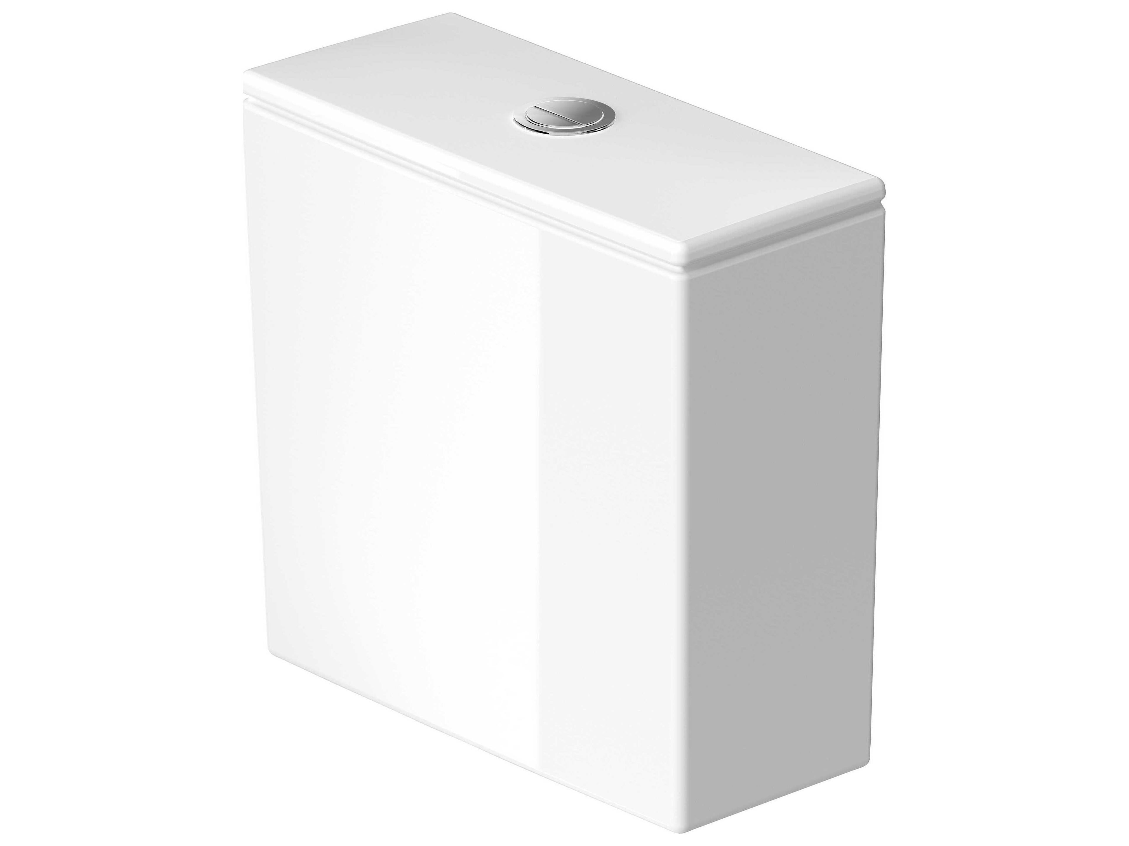 Durastyle 15'' Ceramic Dual Flush White Tank - 1.32 GPF