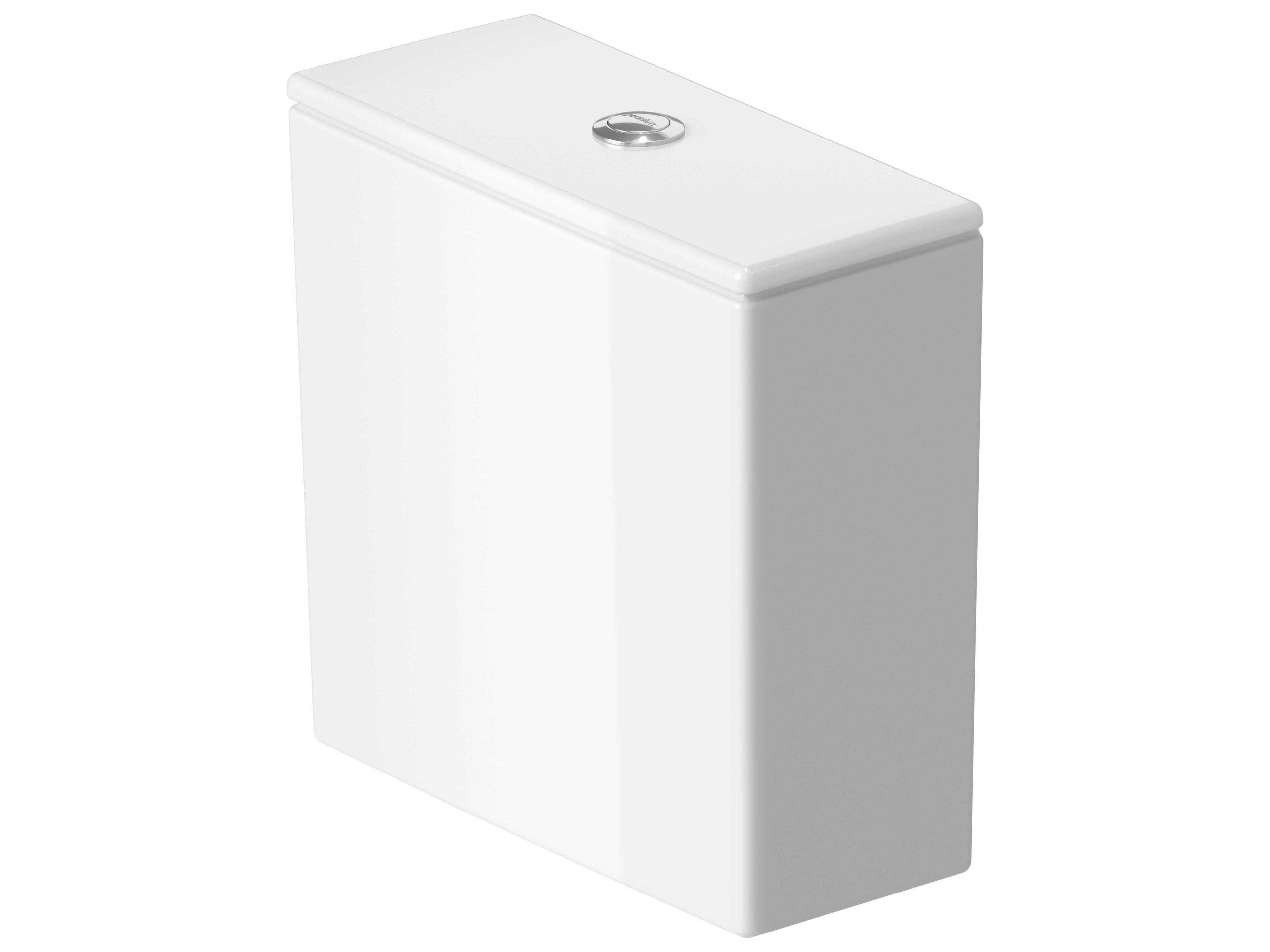 Durastyle 15'' Ceramic Single Flush White Tank - 1.27 GPF