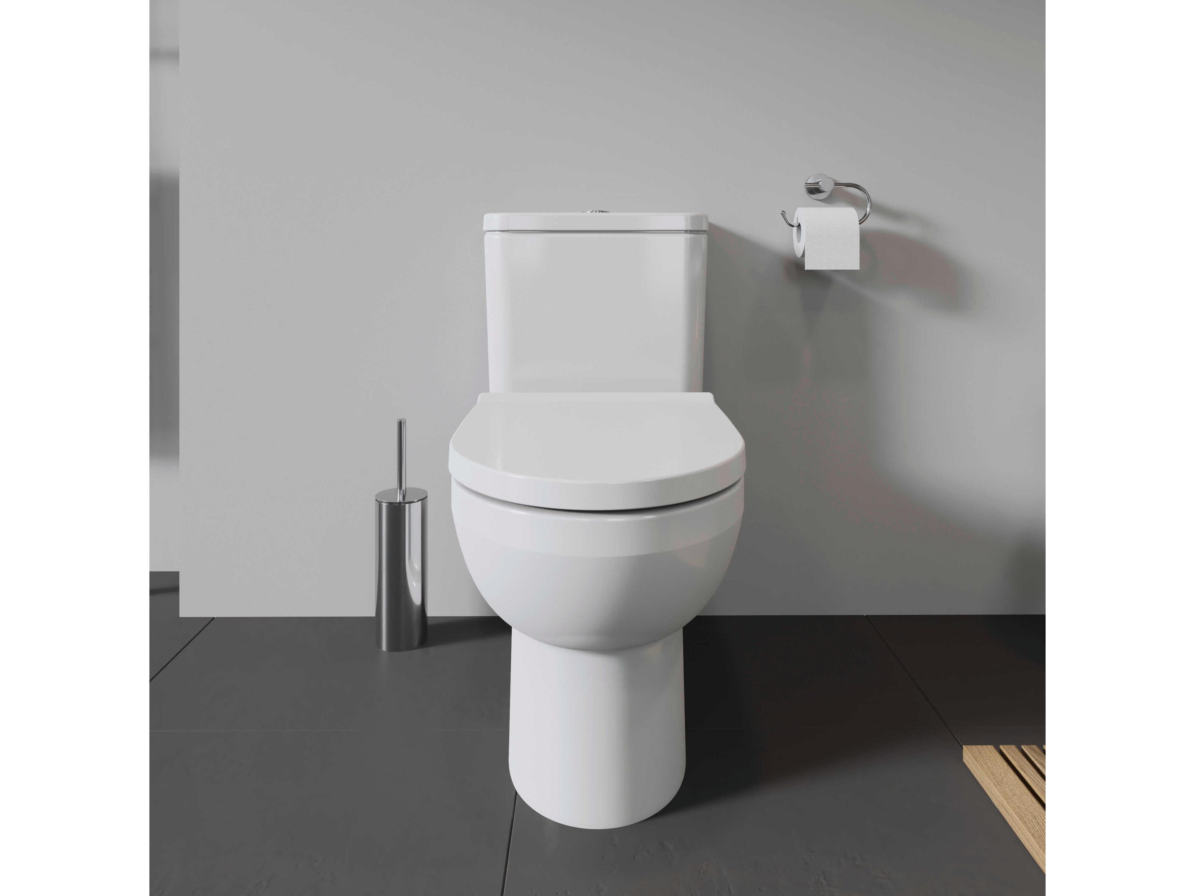 Duravit Duravit No.1 15'' Ceramic Dual Flush One-Piece White High Gloss Toilet