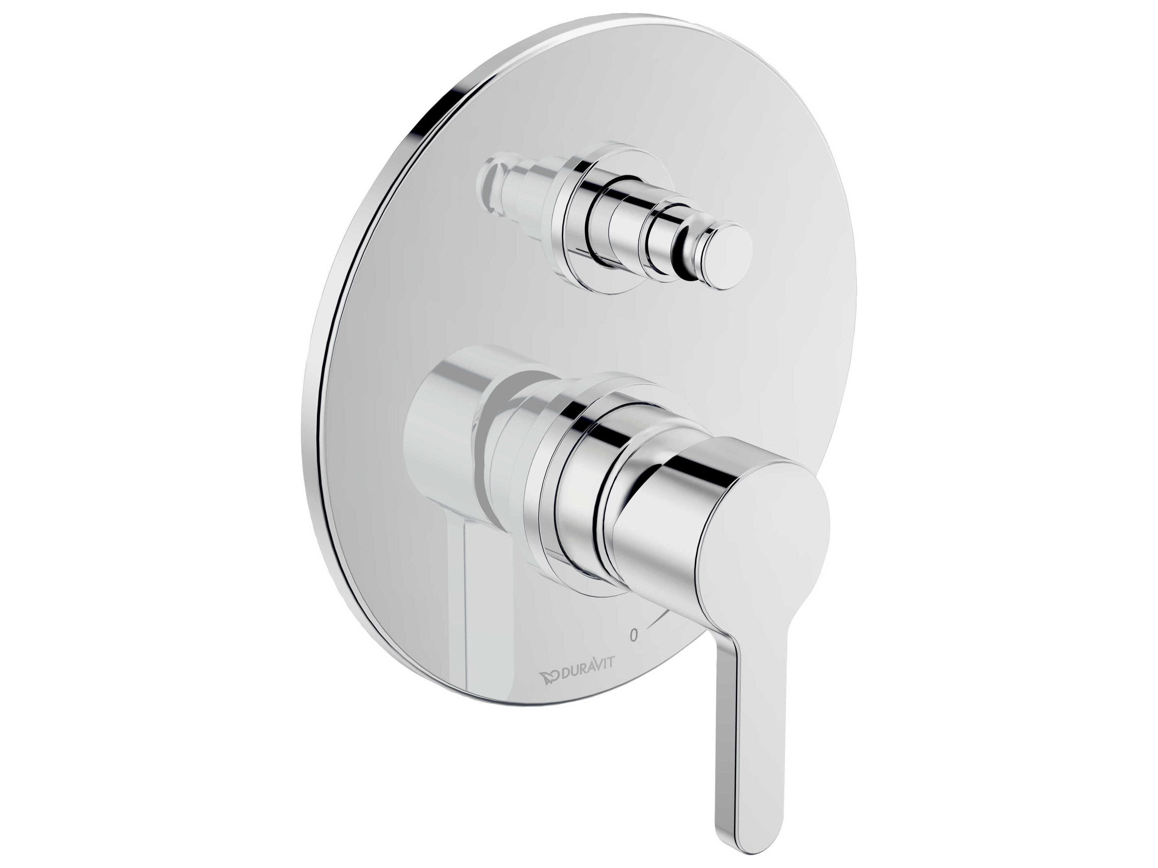 C.1 Chrome Shower Trim - Dual Outlet