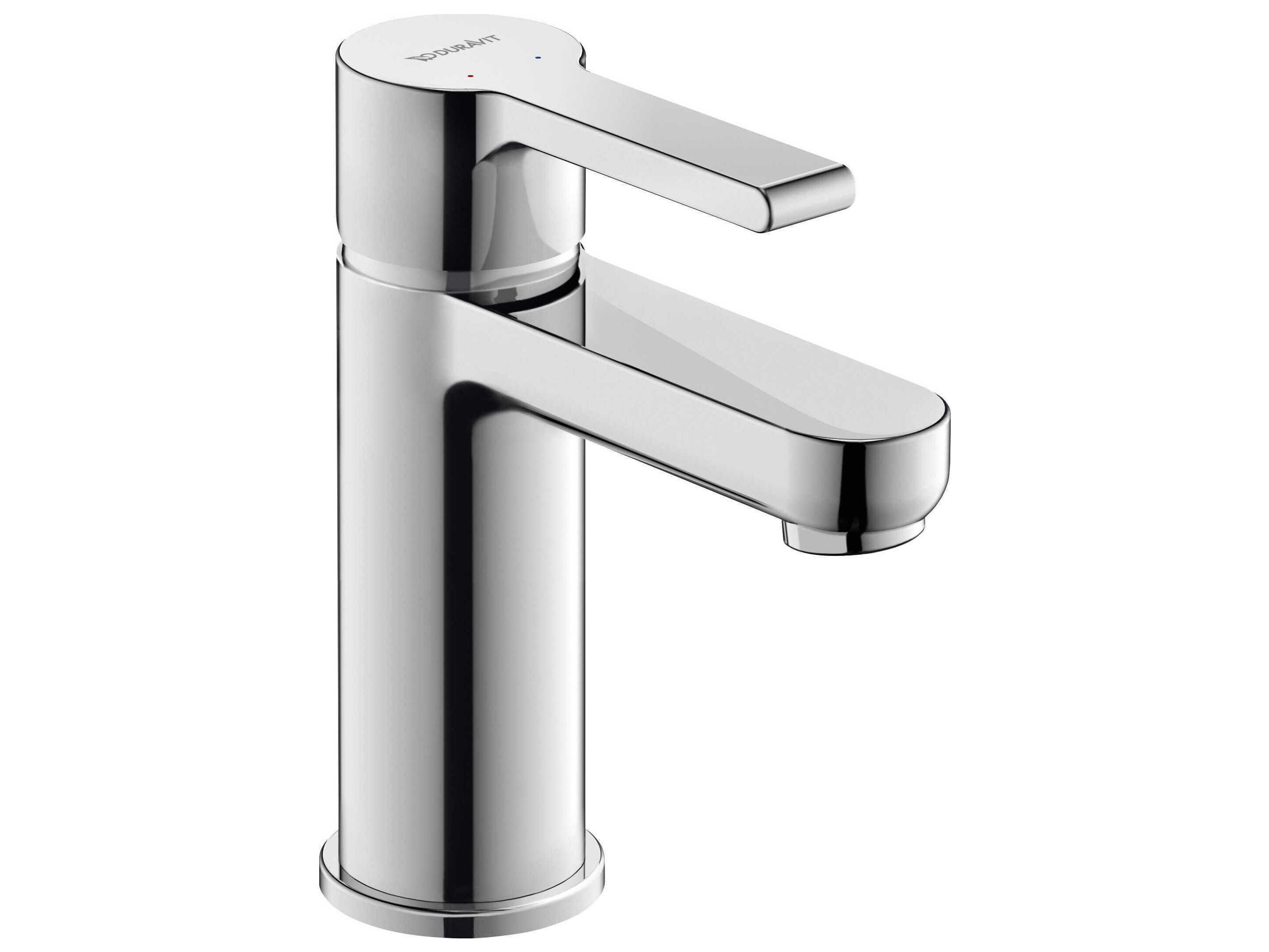 B.2 item 5'' Chrome High Gloss Single Hole Faucet - Drain Kit Not Included