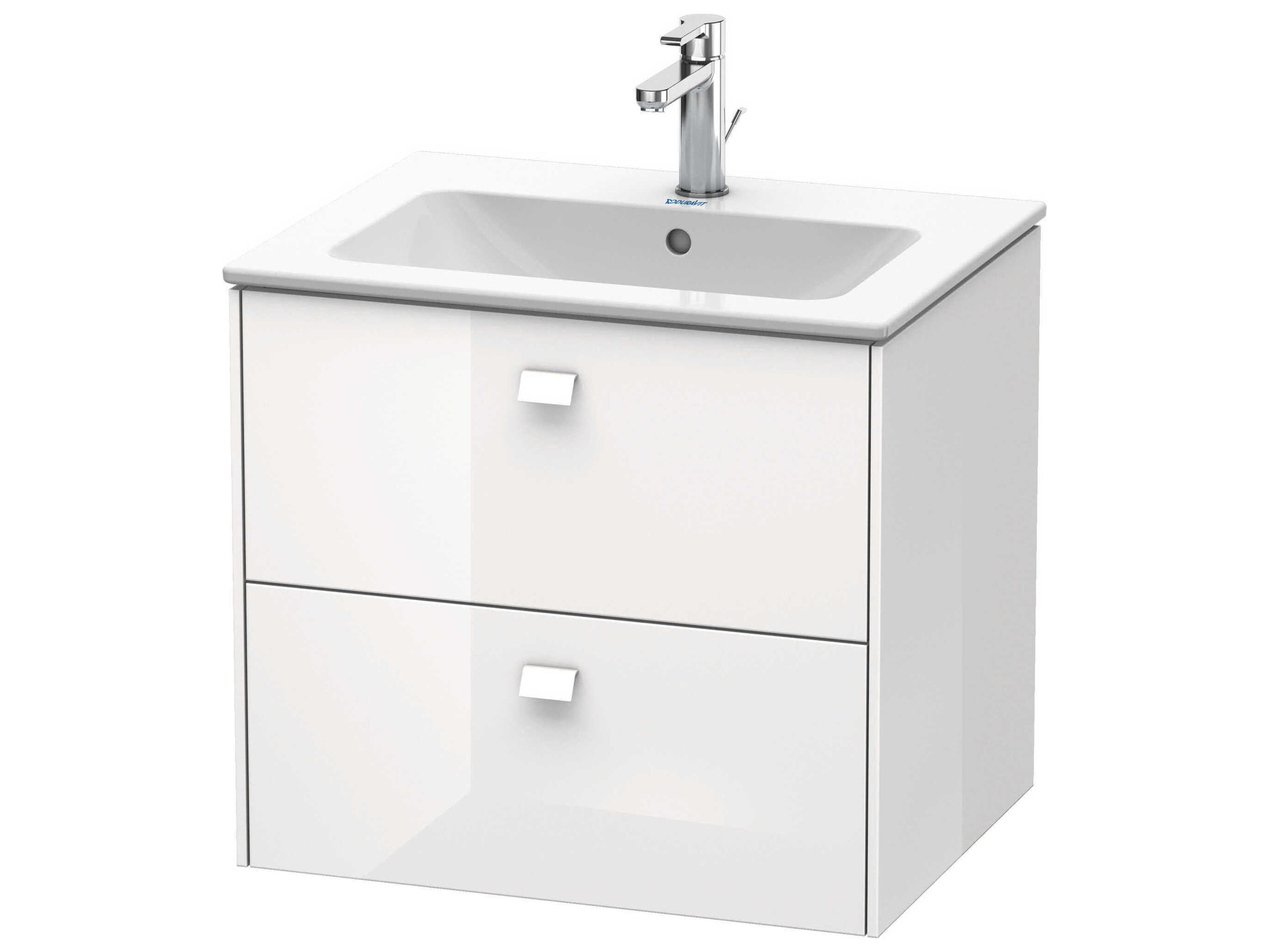Duravit Brioso 24'' High Gloss White Vanity