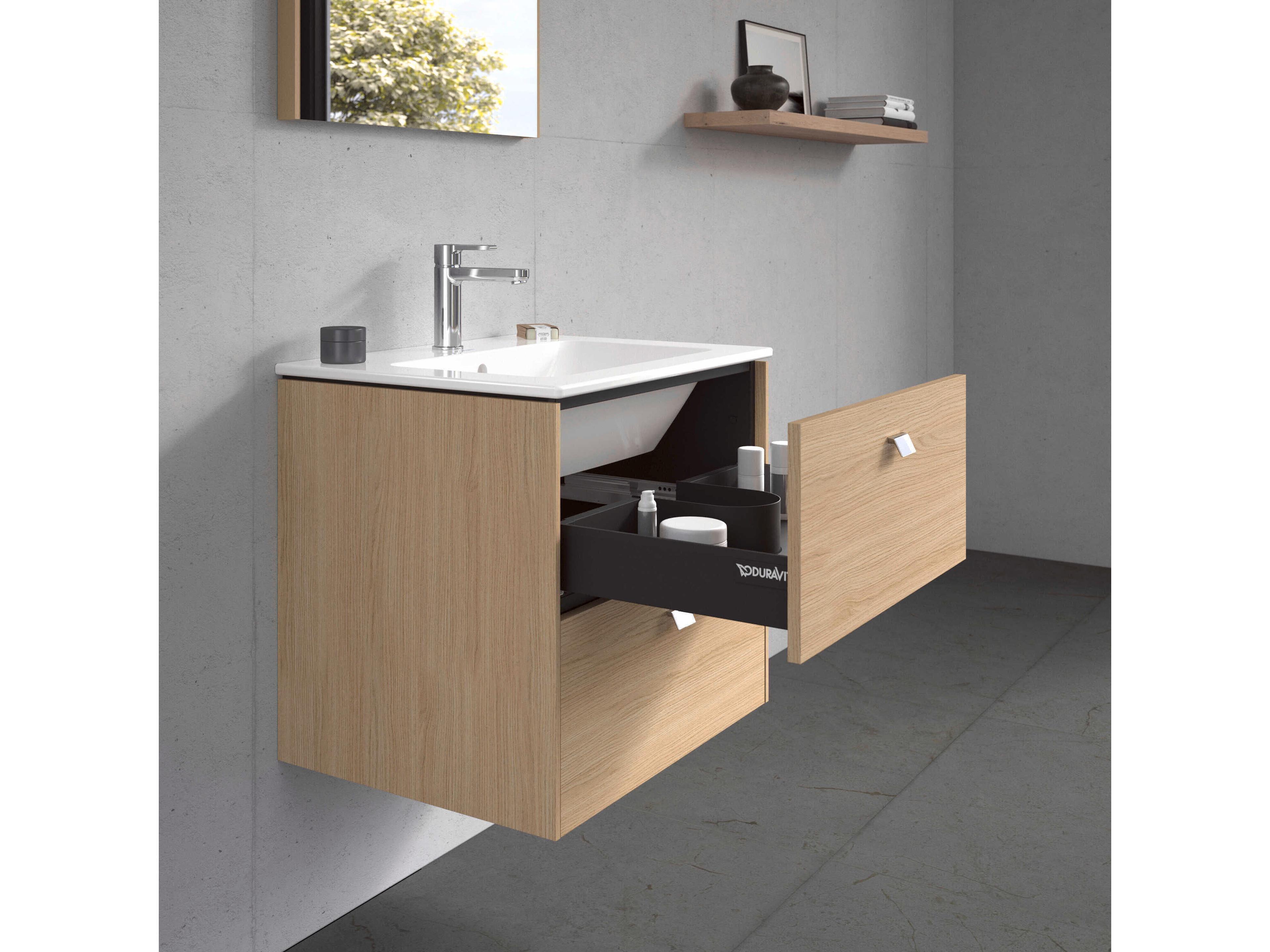Duravit Brioso 24'' Natural Oak Matt Vanity