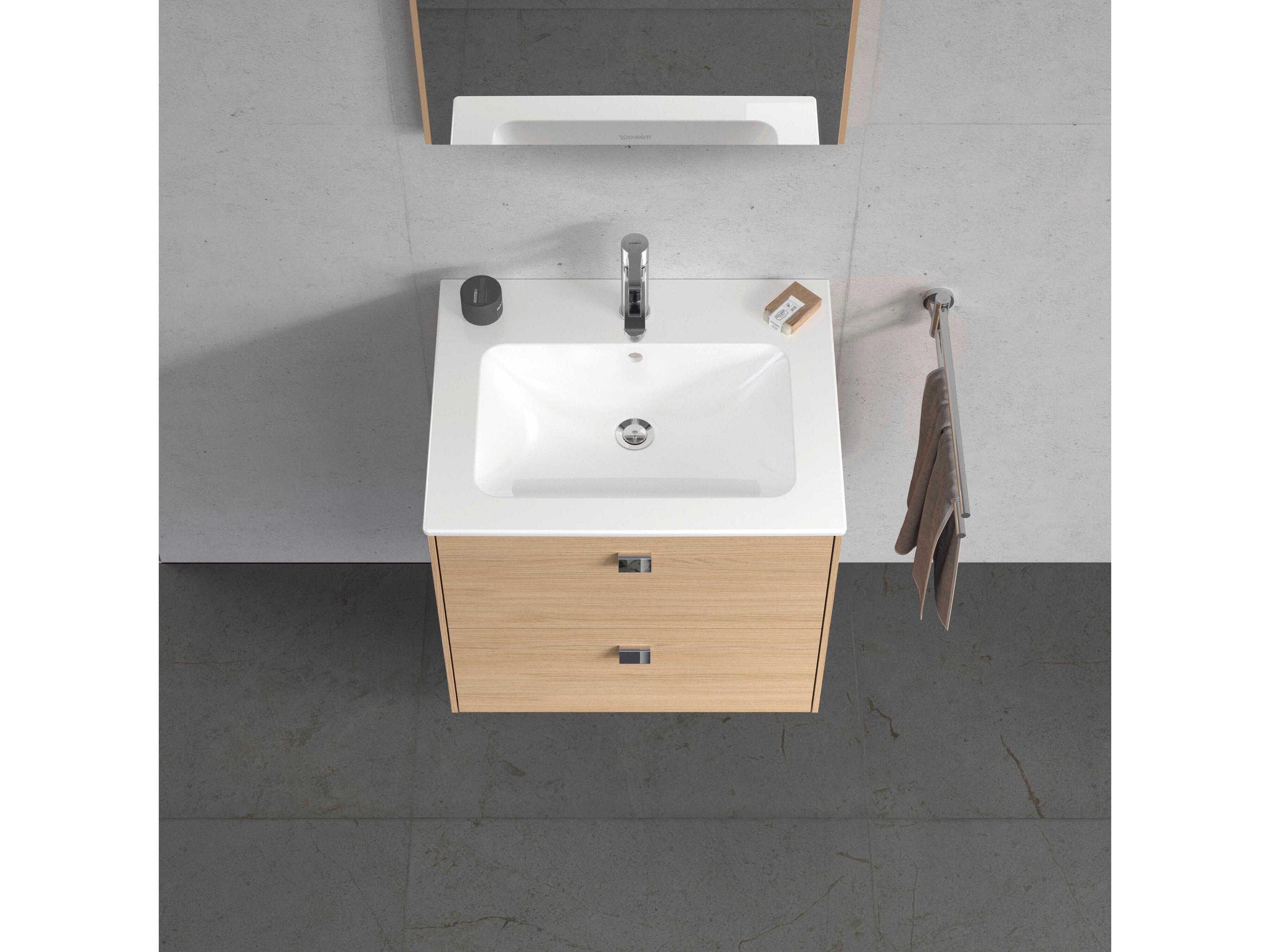 Duravit Brioso 24'' Natural Oak Matt Vanity
