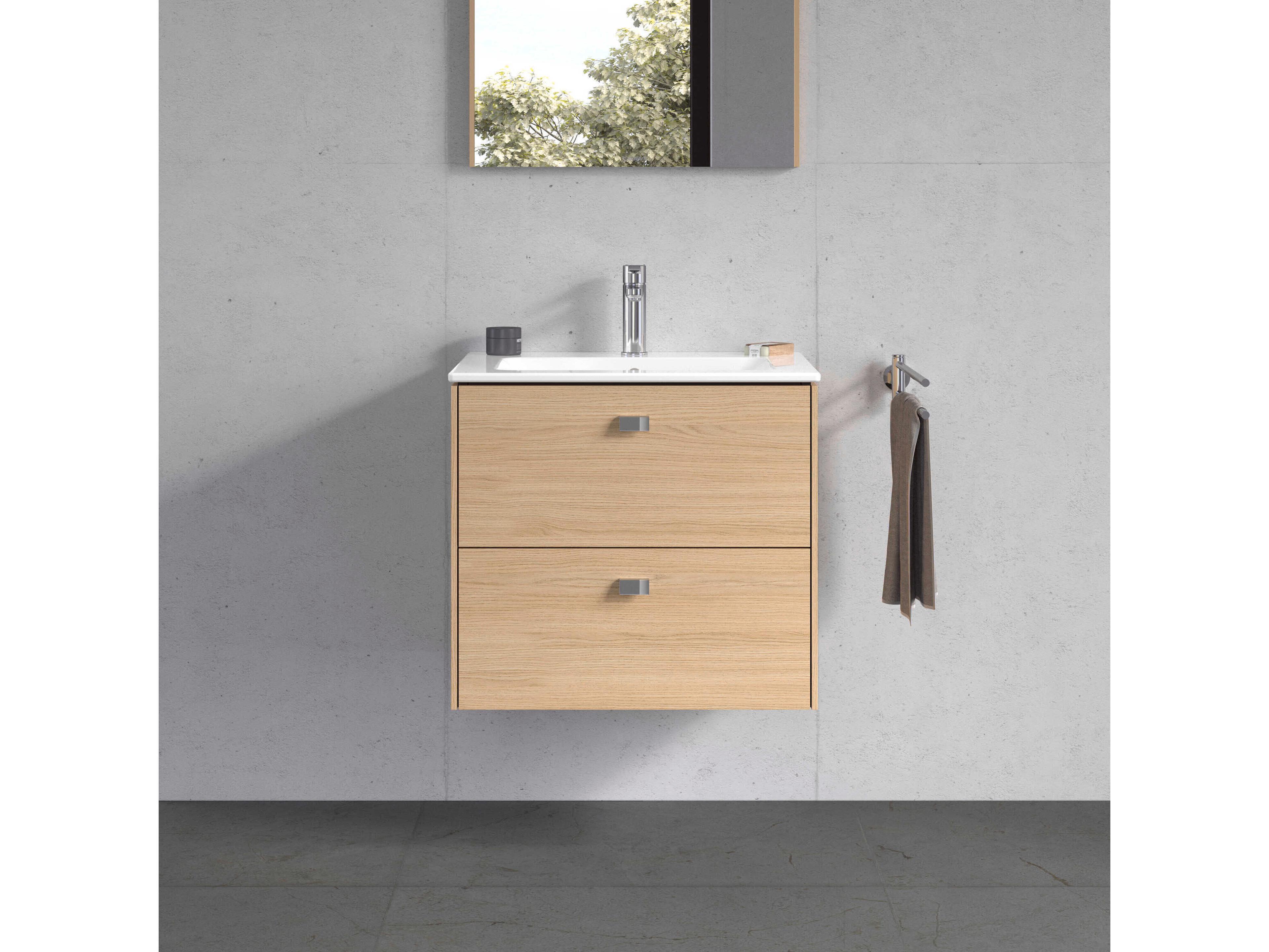 Duravit Brioso 24'' Natural Oak Matt Vanity