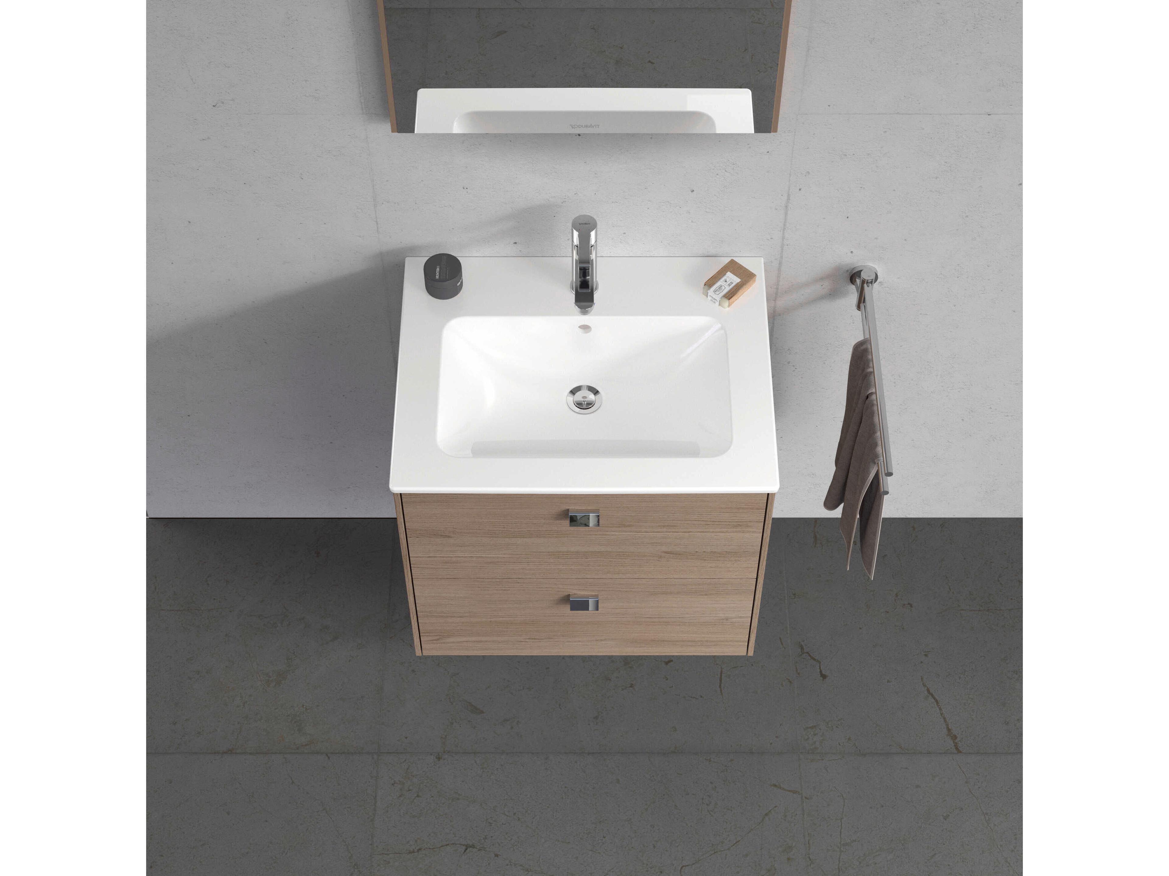 Duravit Brioso 24'' Oak Terra Matt Vanity