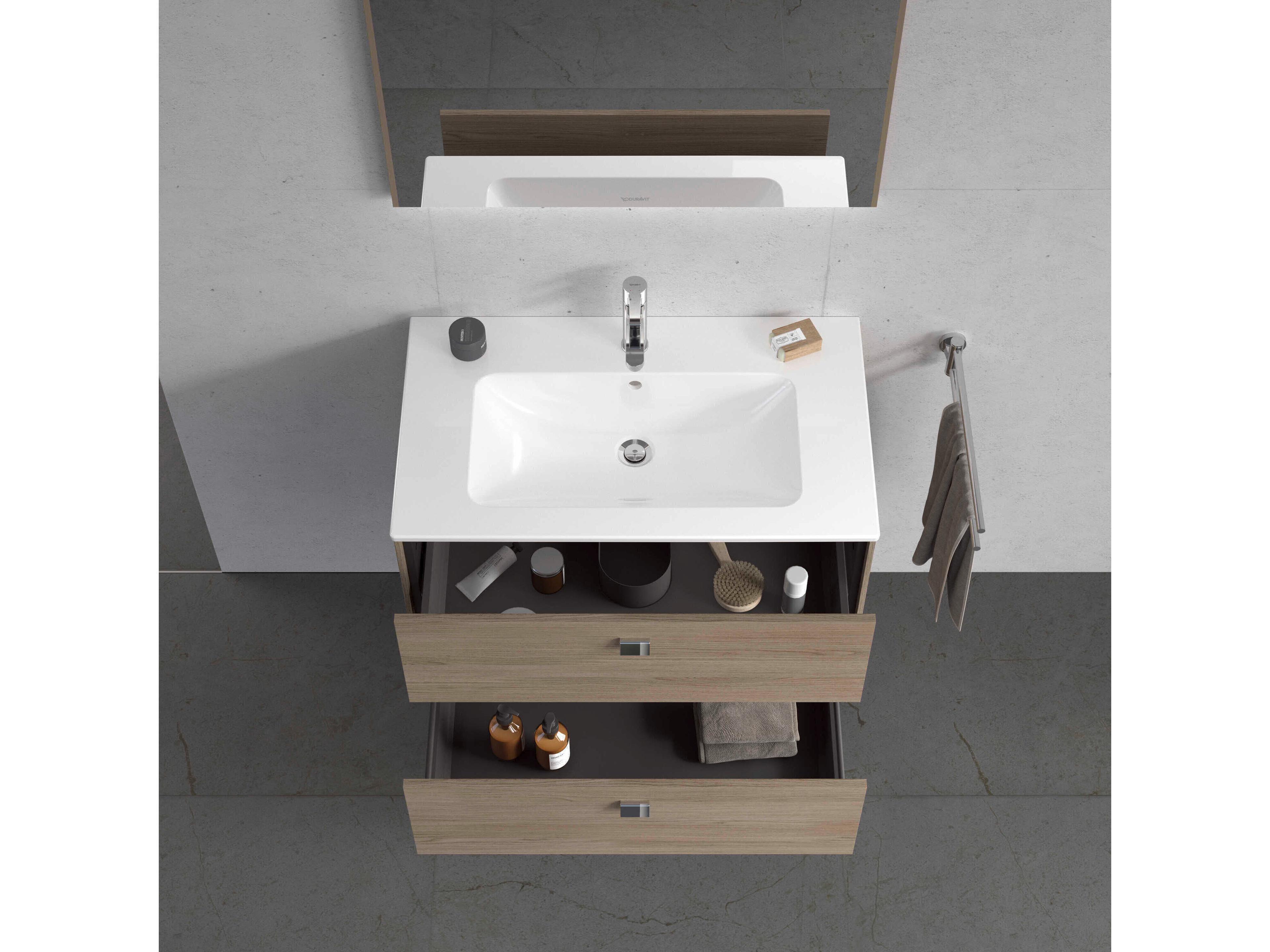 Duravit Brioso 32'' Oak Terra Matt Vanity