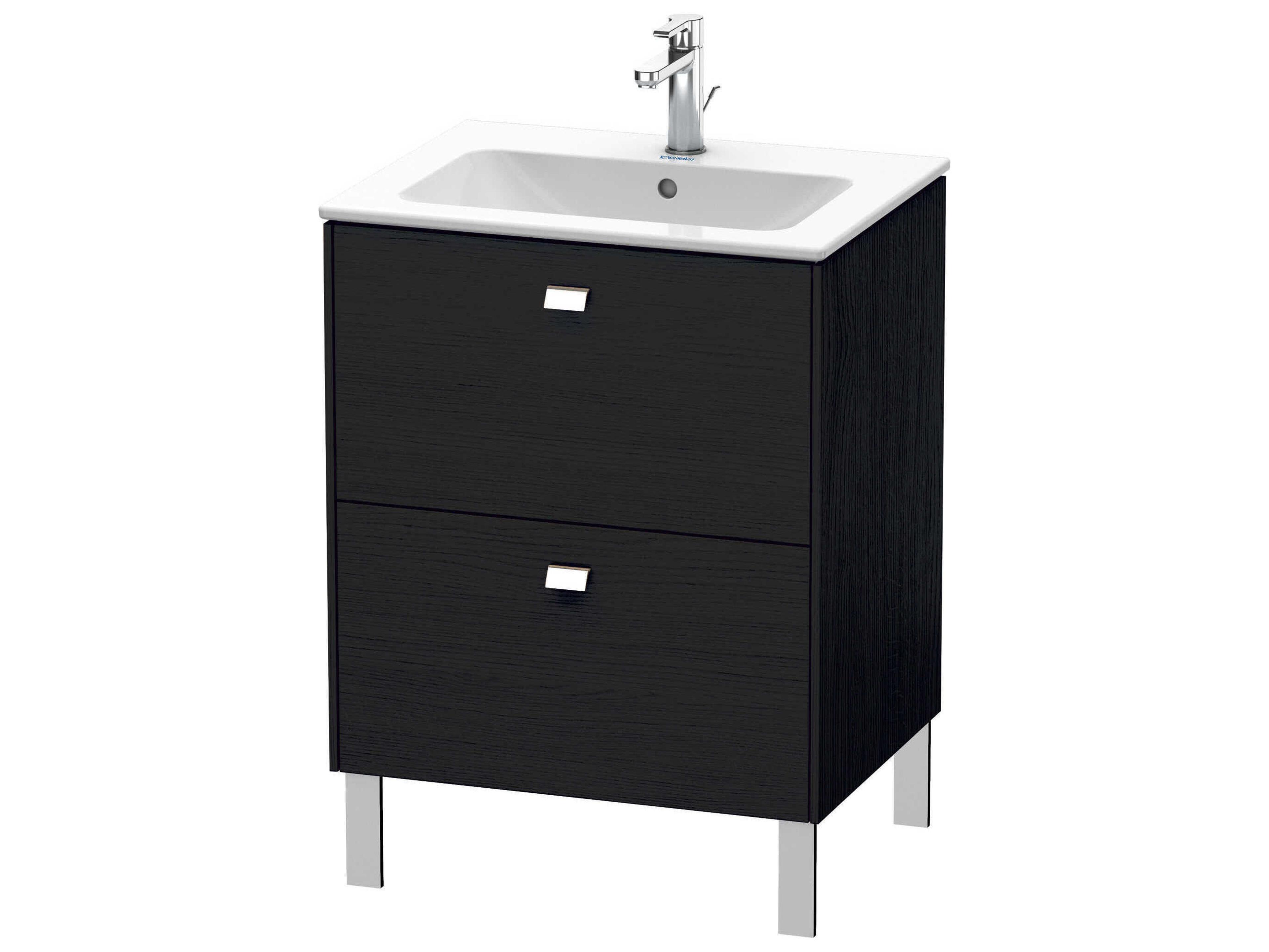 Duravit Brioso 24'' Black Oak Matt Vanity