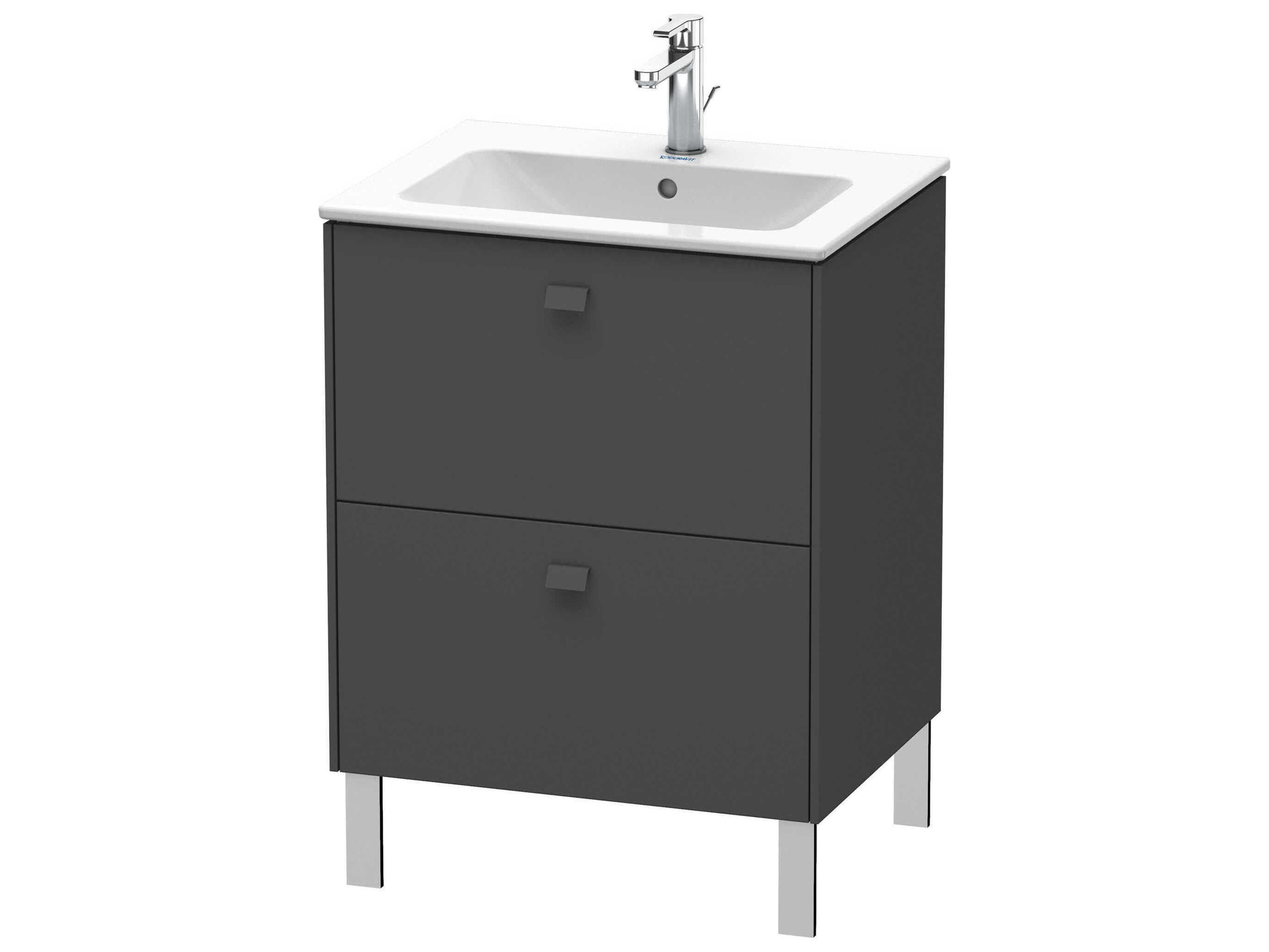 Duravit Brioso 24'' Graphite Matt Vanity
