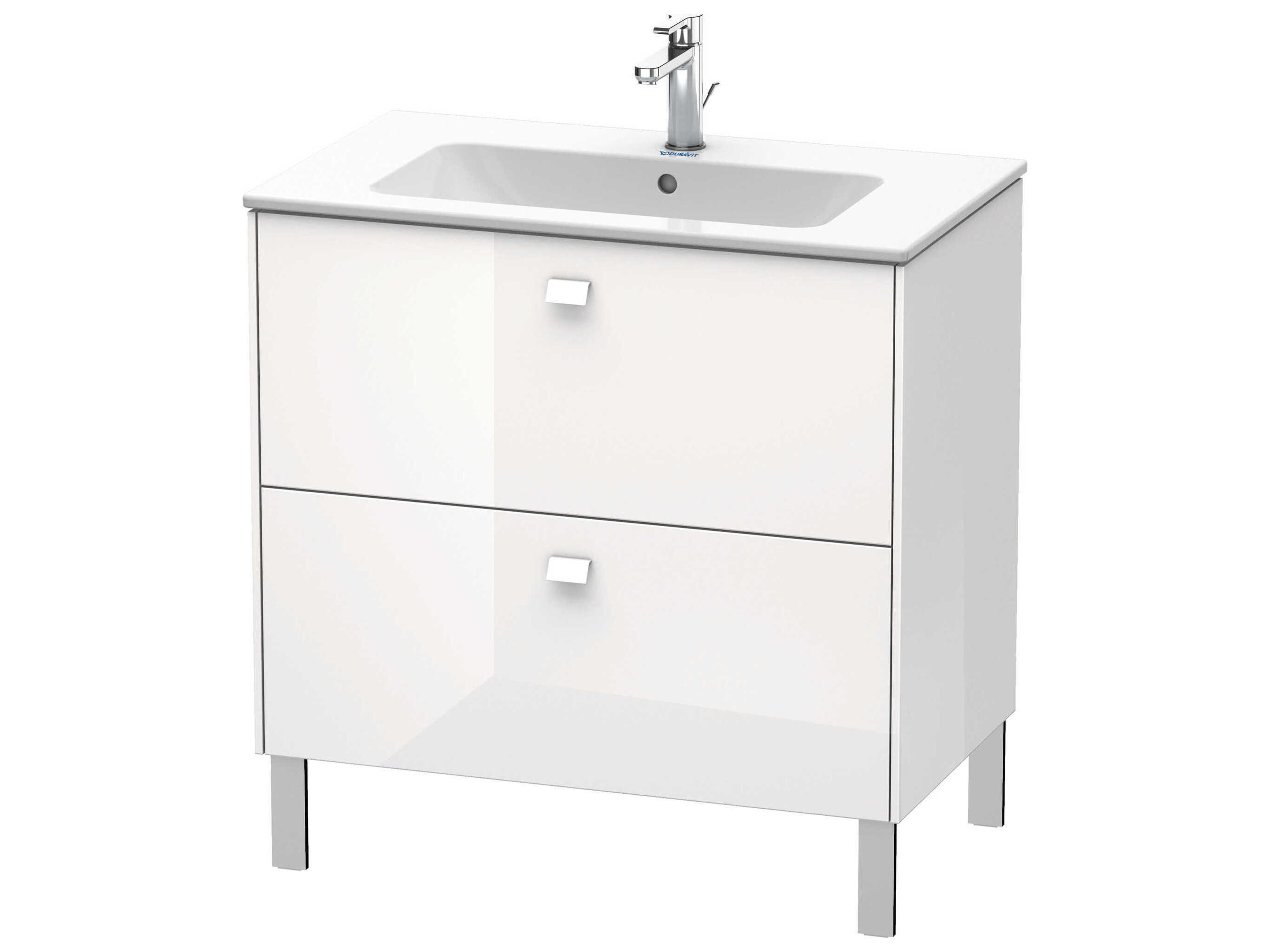 Brioso 32'' White High Gloss Vanity