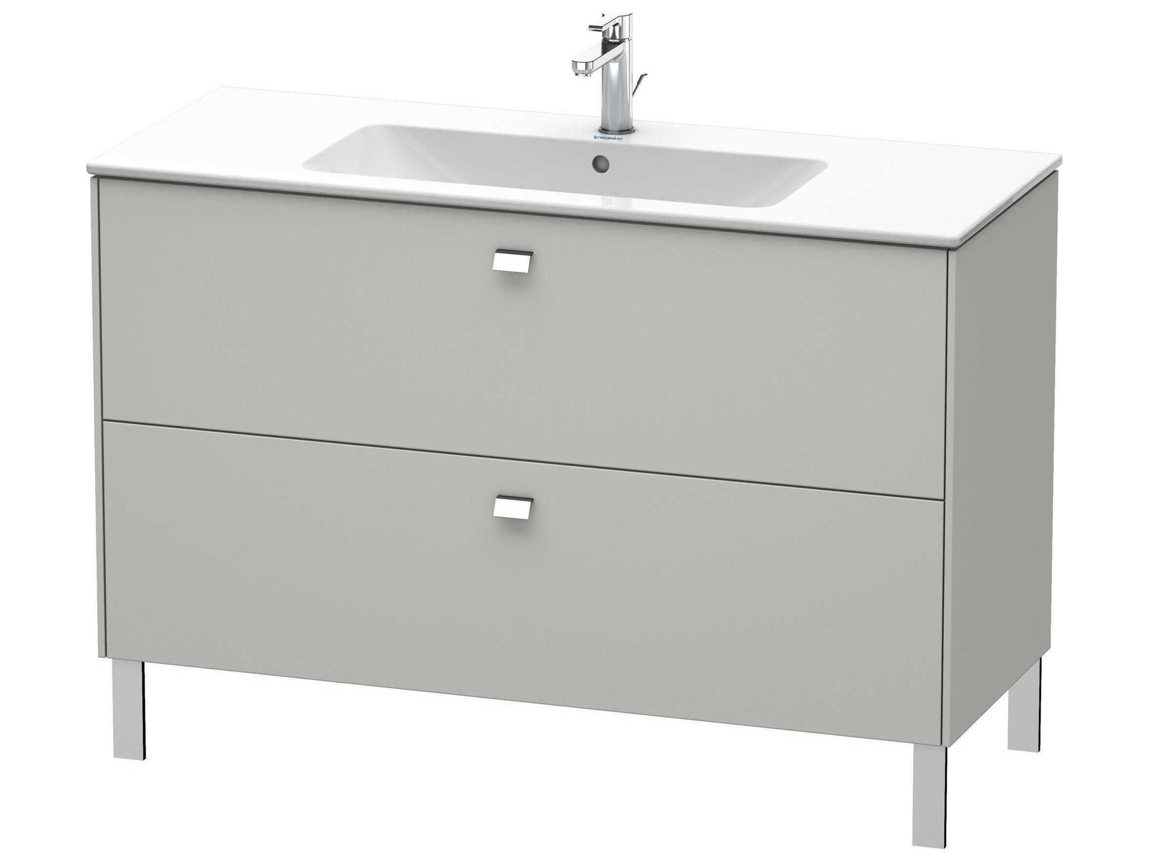 Brioso 48'' Gray Matt Vanity