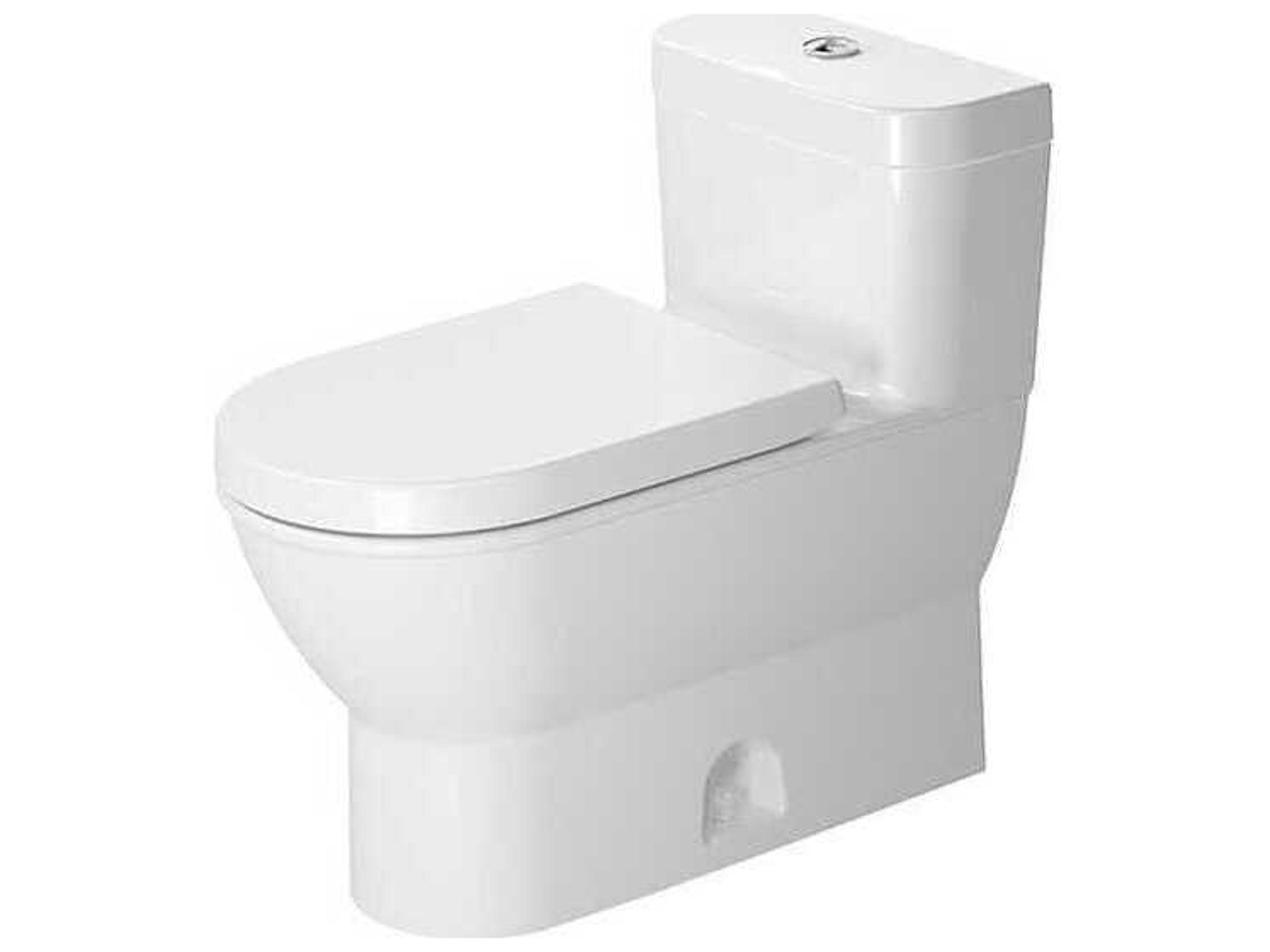 Darling 16'' Ceramic White One-Piece Floor-Mounted Toilet