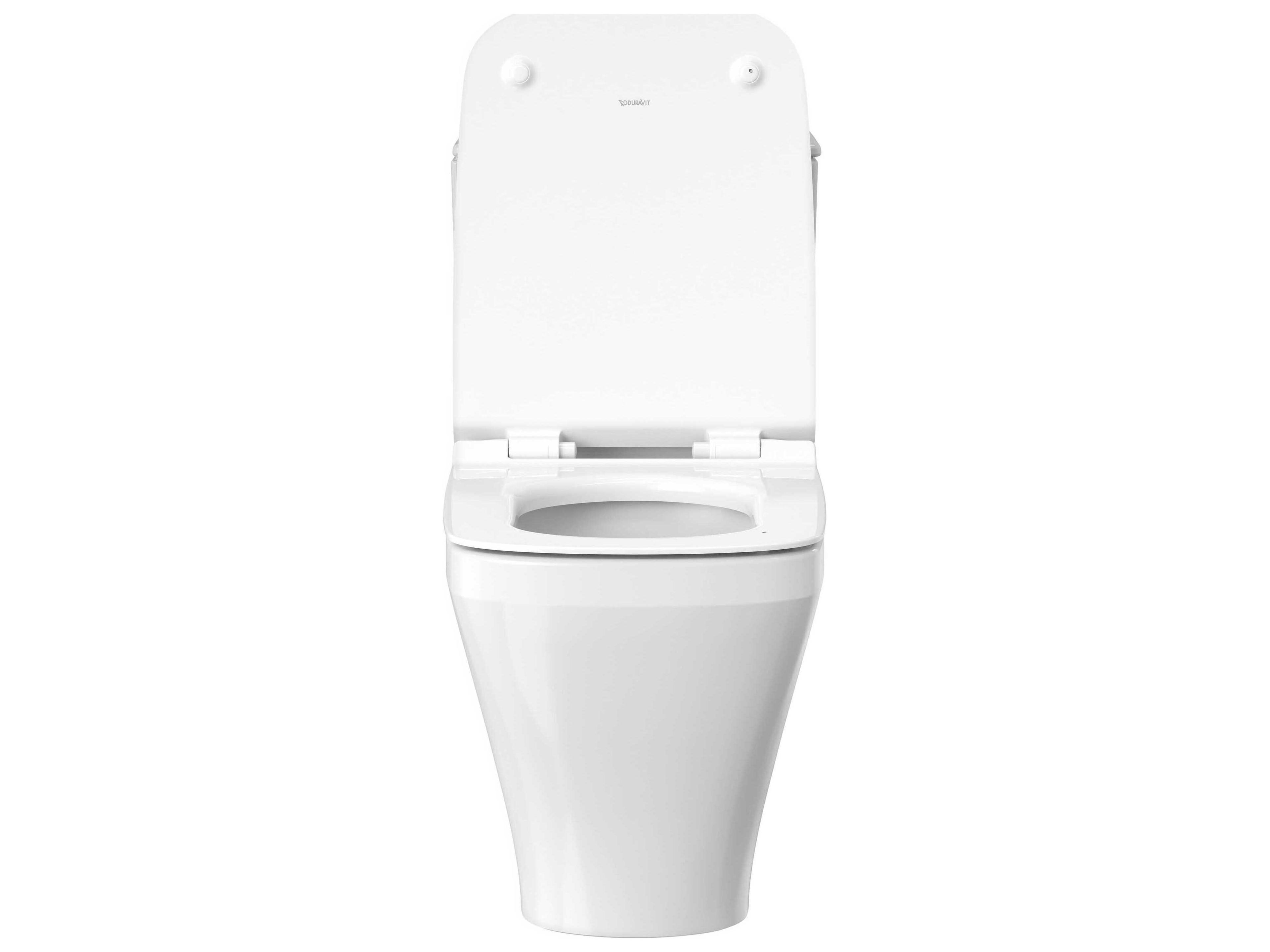 Duravit Durastyle 15'' Ceramic Single Flush White High Gloss One-Piece Toilet