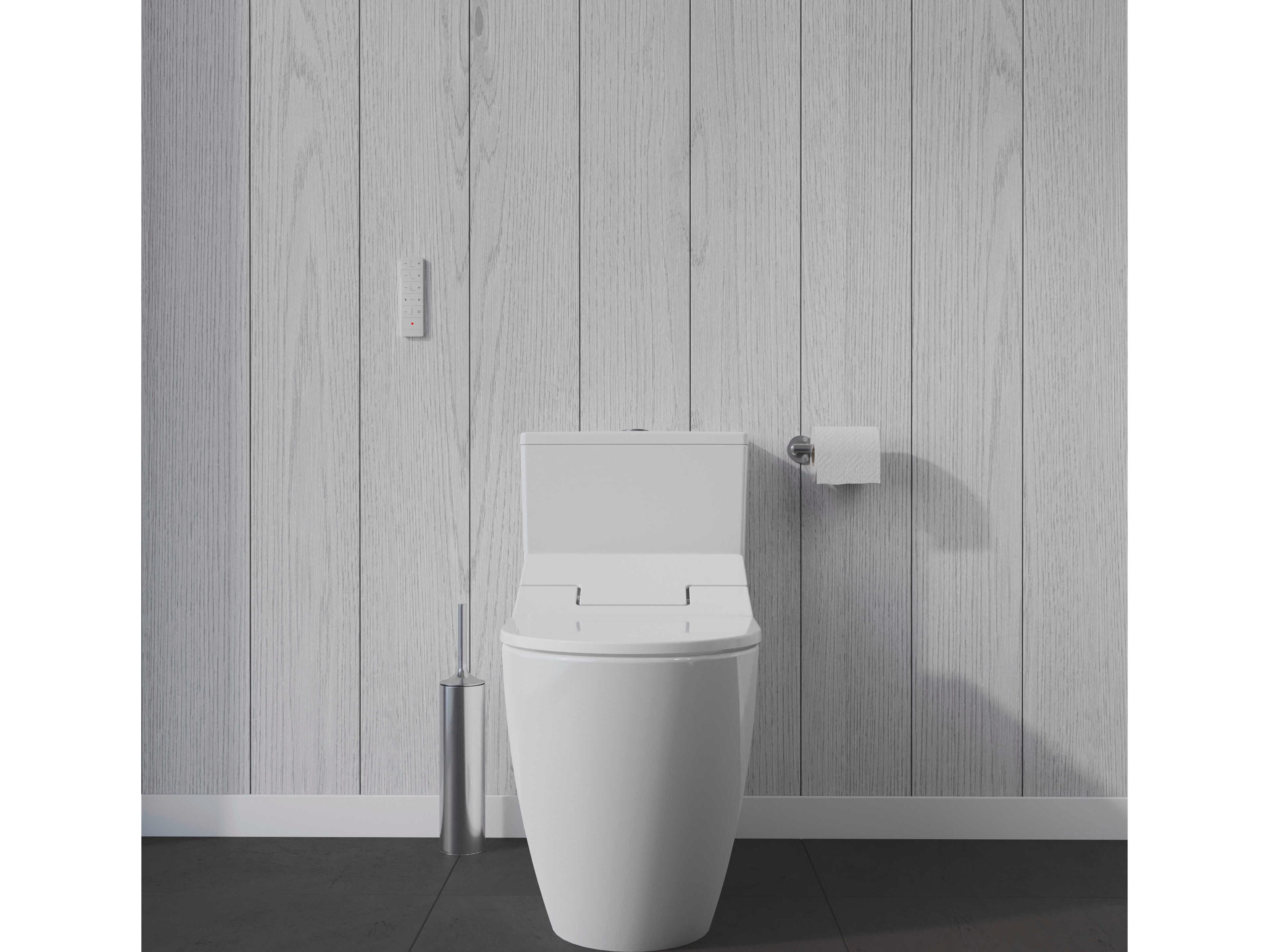 Duravit Me By Starck 15'' Ceramic Dual Flush White One-Piece Toilet