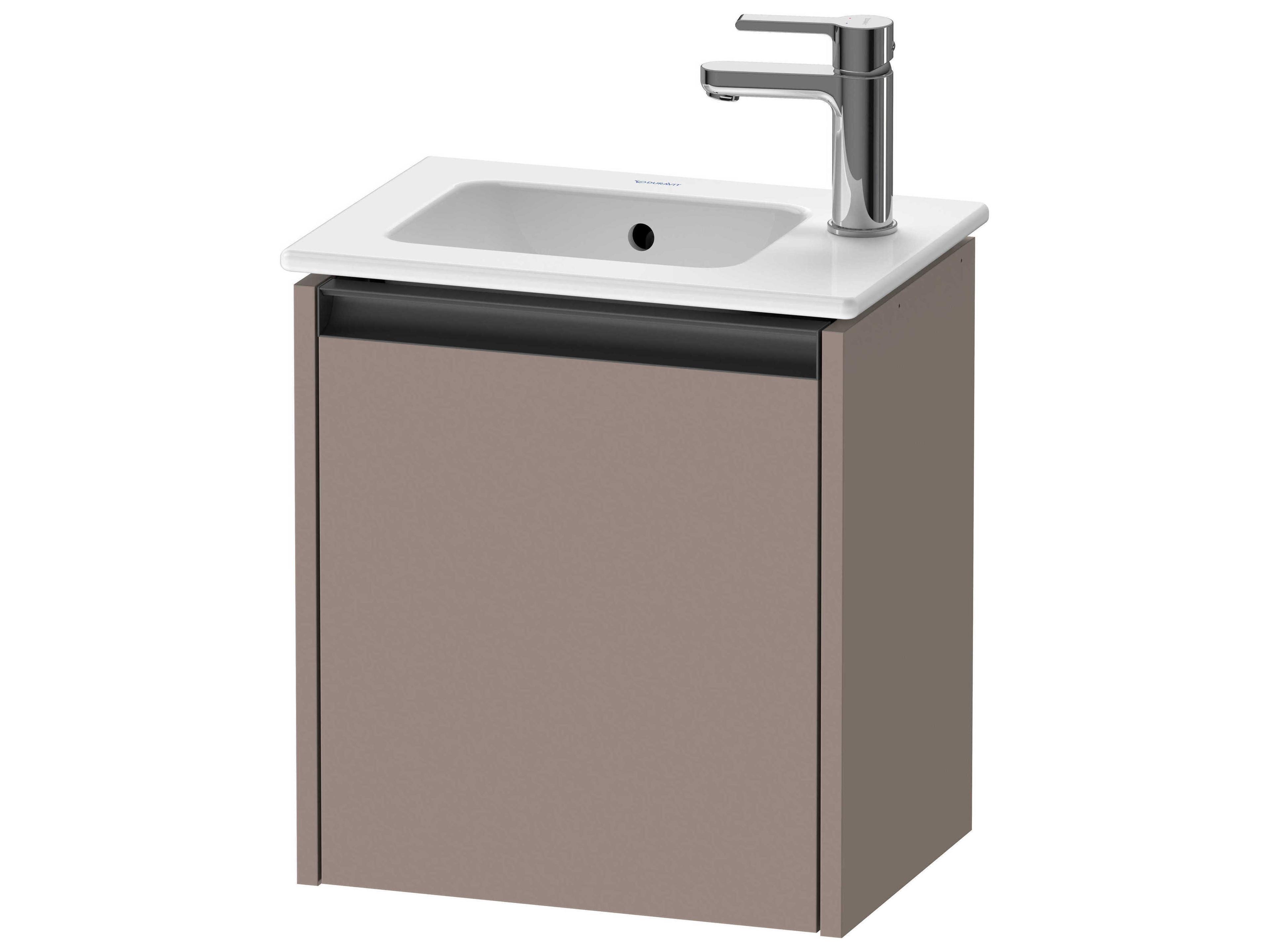 Ketho.2 16'' Bassalt Matt Wall-Mounted Cabinet - Left-Hand Hinge