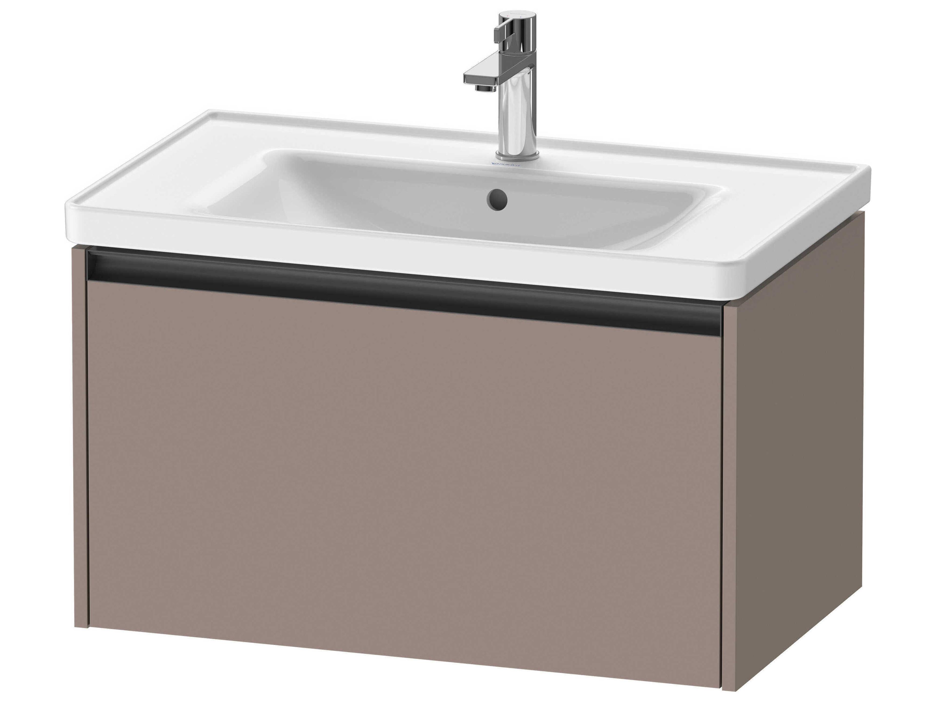 Ketho.2 item 31" Bassalt Matt Wall-Mounted Vanity Unit