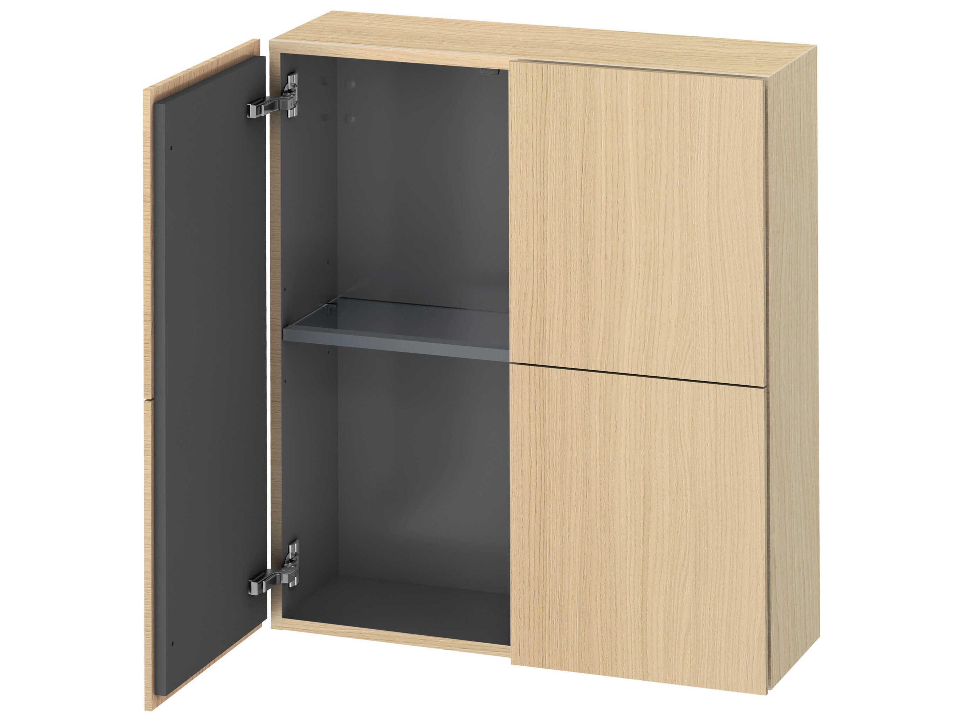 L-cube 28'' Mediterranean Oak Matt Wall-Mounted Cabinet