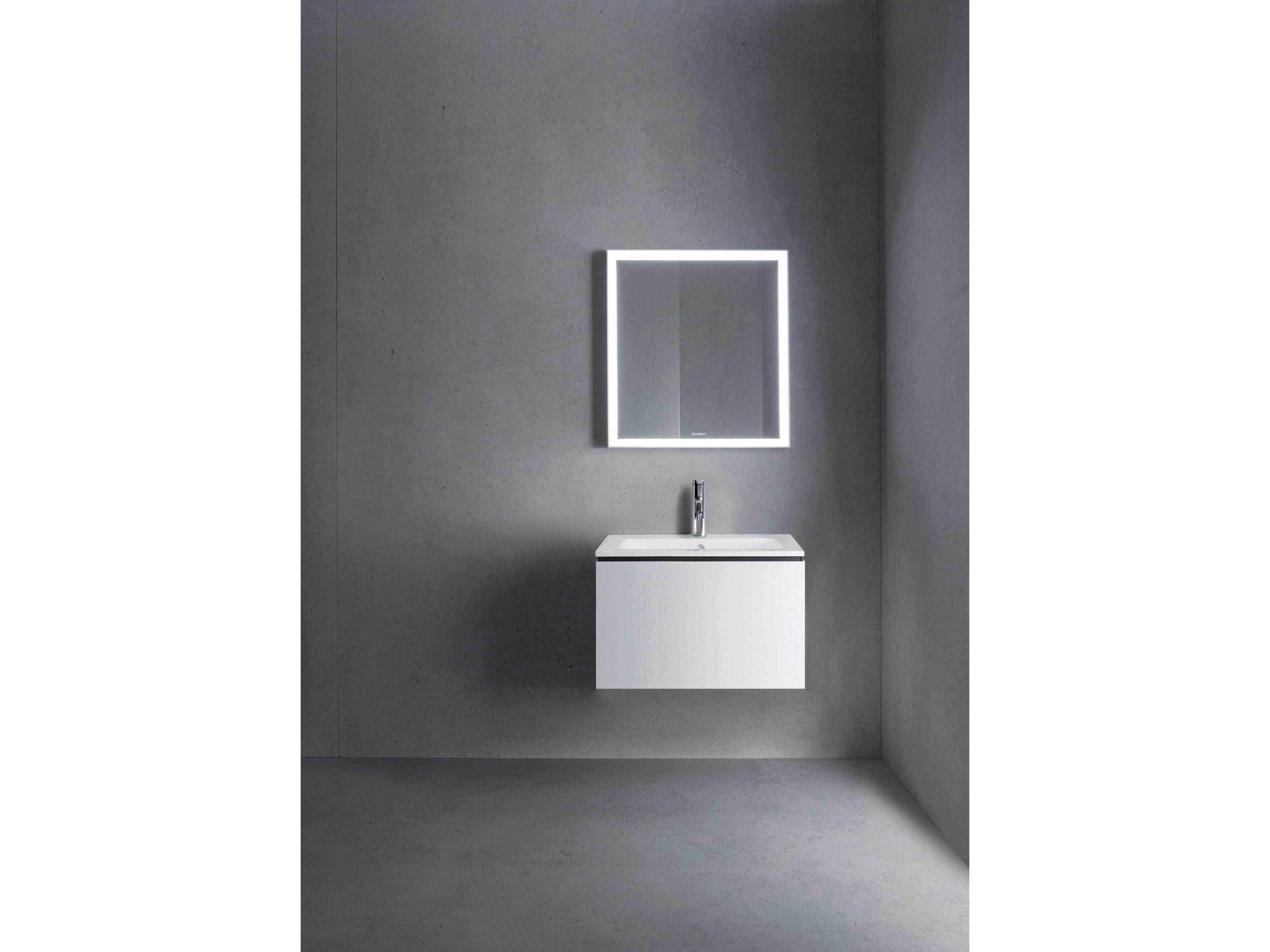Duravit L-cube 24'' White Matt Wall-Mounted Vanity Unit