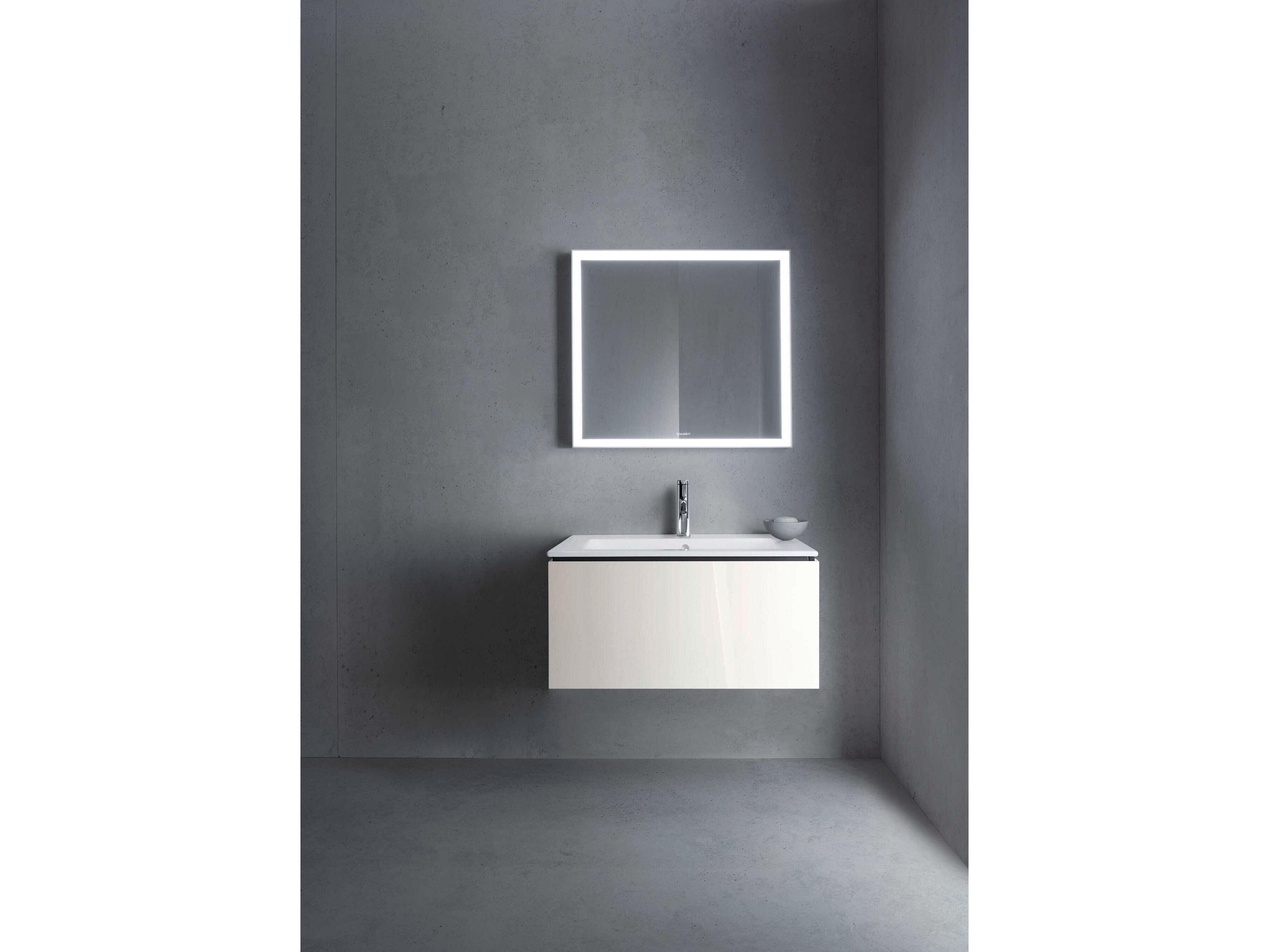 Duravit L-cube 32'' White High Gloss Wall-Mounted Vanity Unit