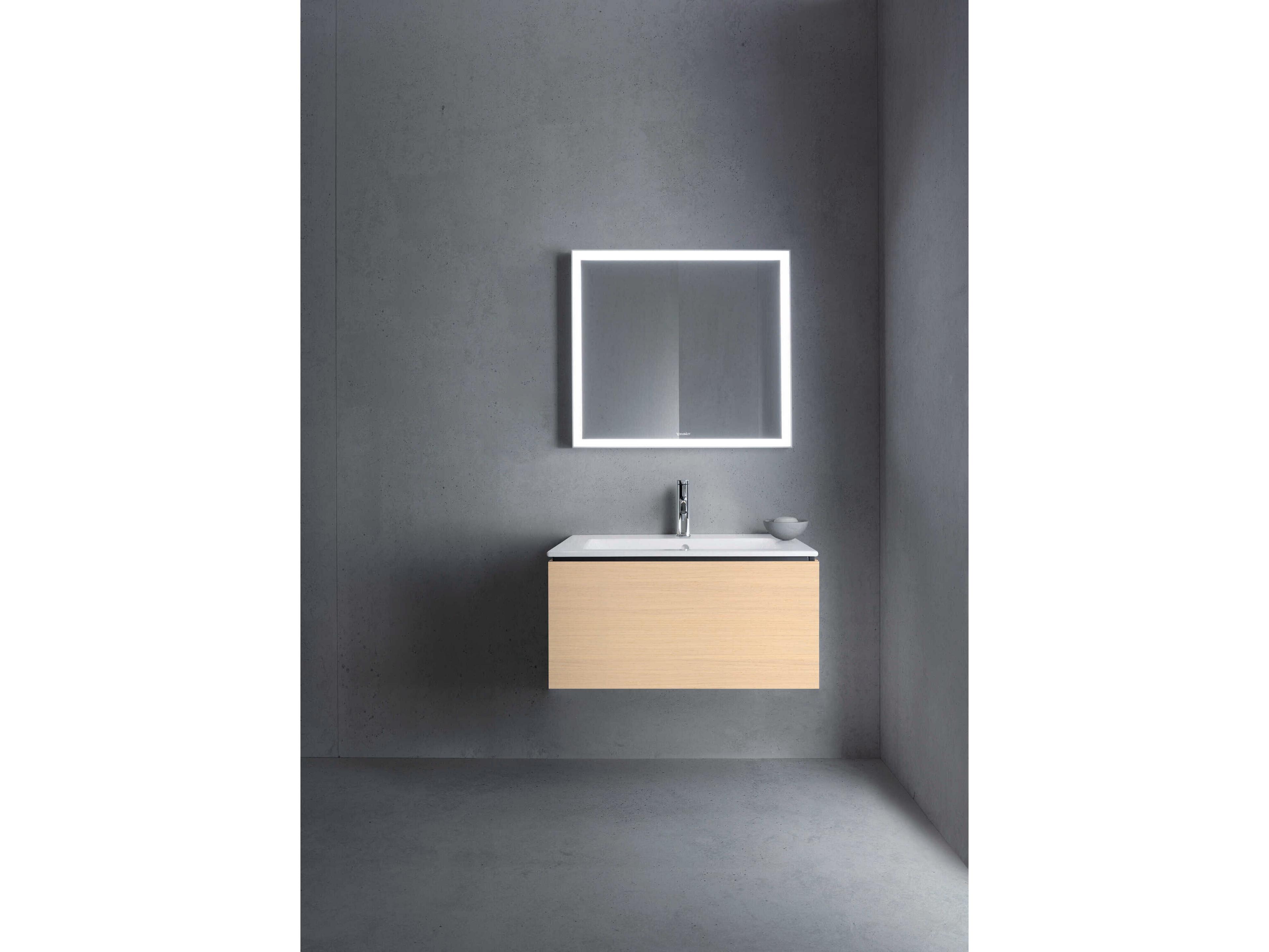 Duravit L-cube 32'' Mediterranean Oak Matt Wall-Mounted Vanity Unit