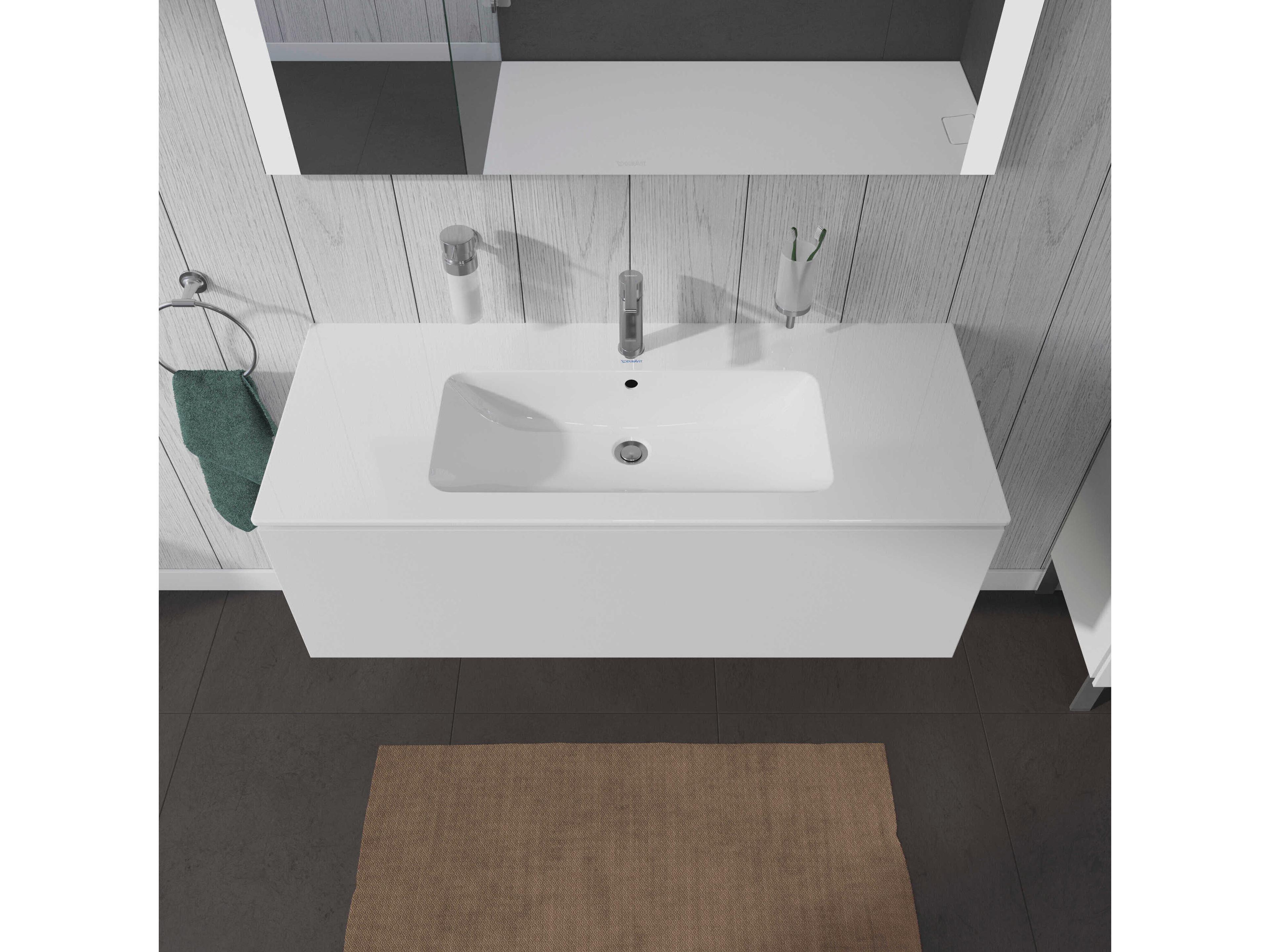 Duravit L-cube 48'' White Matt Wall-Mounted Vanity Unit