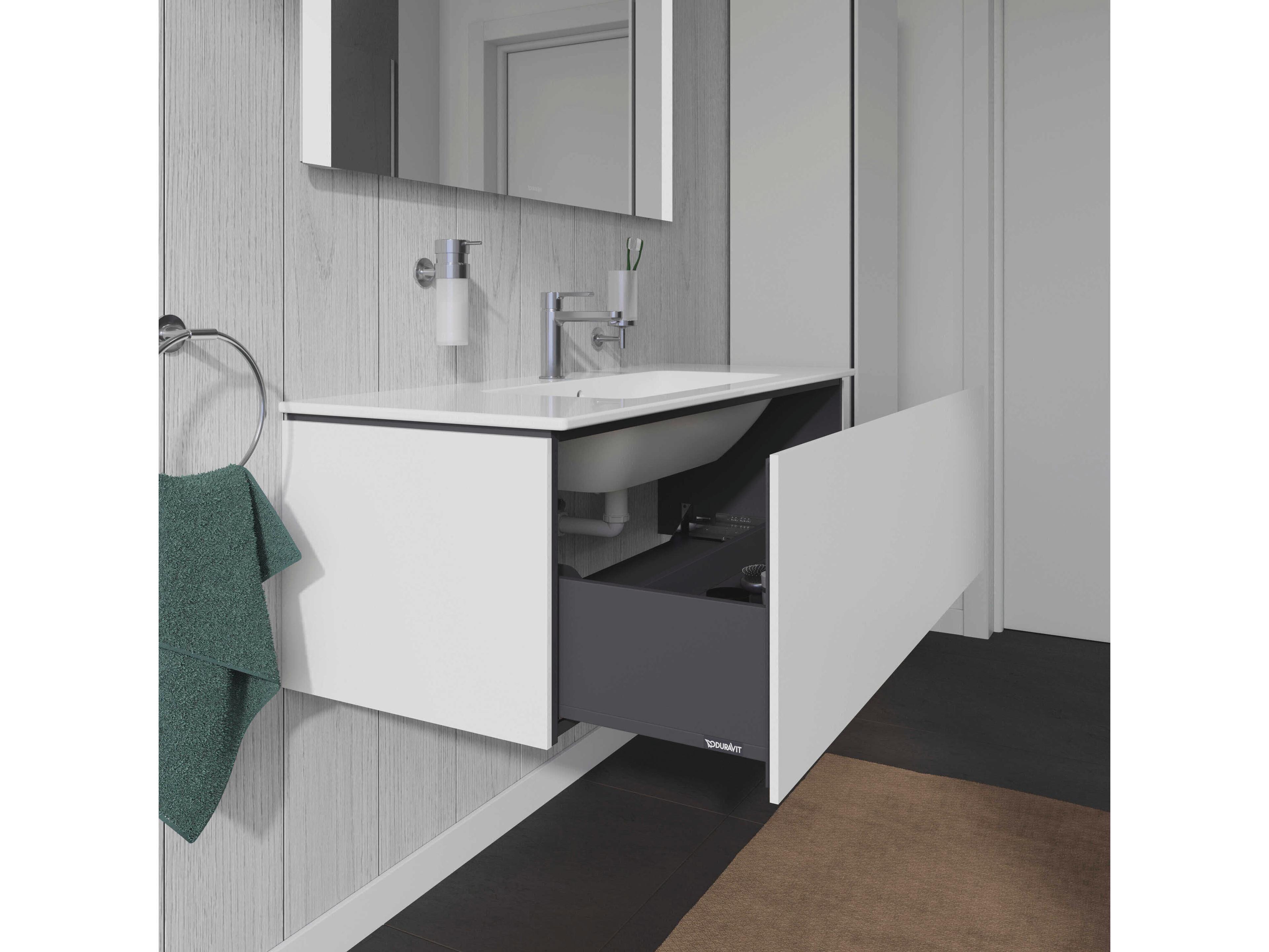 Duravit L-cube 48'' White Matt Wall-Mounted Vanity Unit