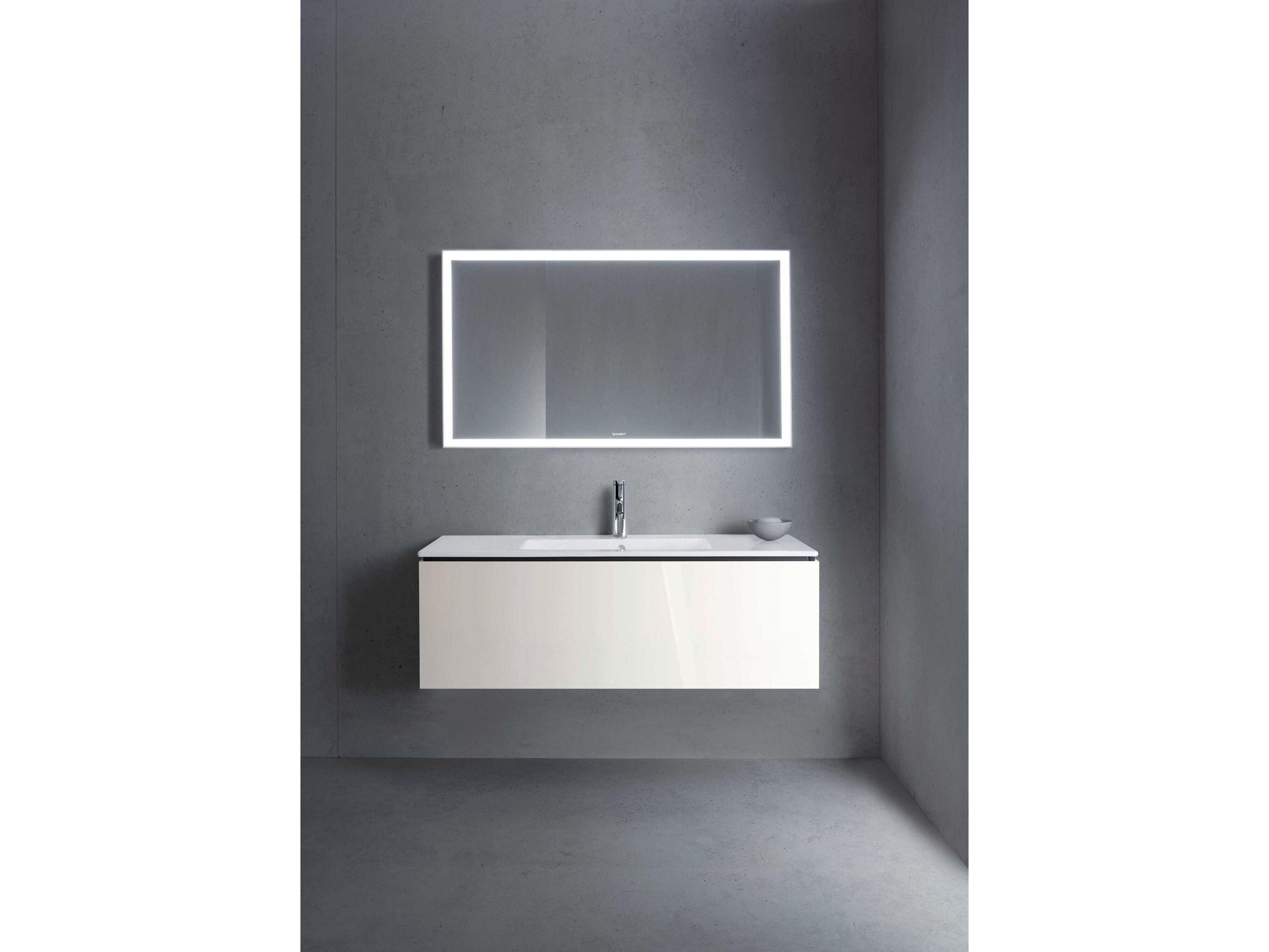 Duravit L-cube 48'' White High Gloss Wall-Mounted Vanity Unit