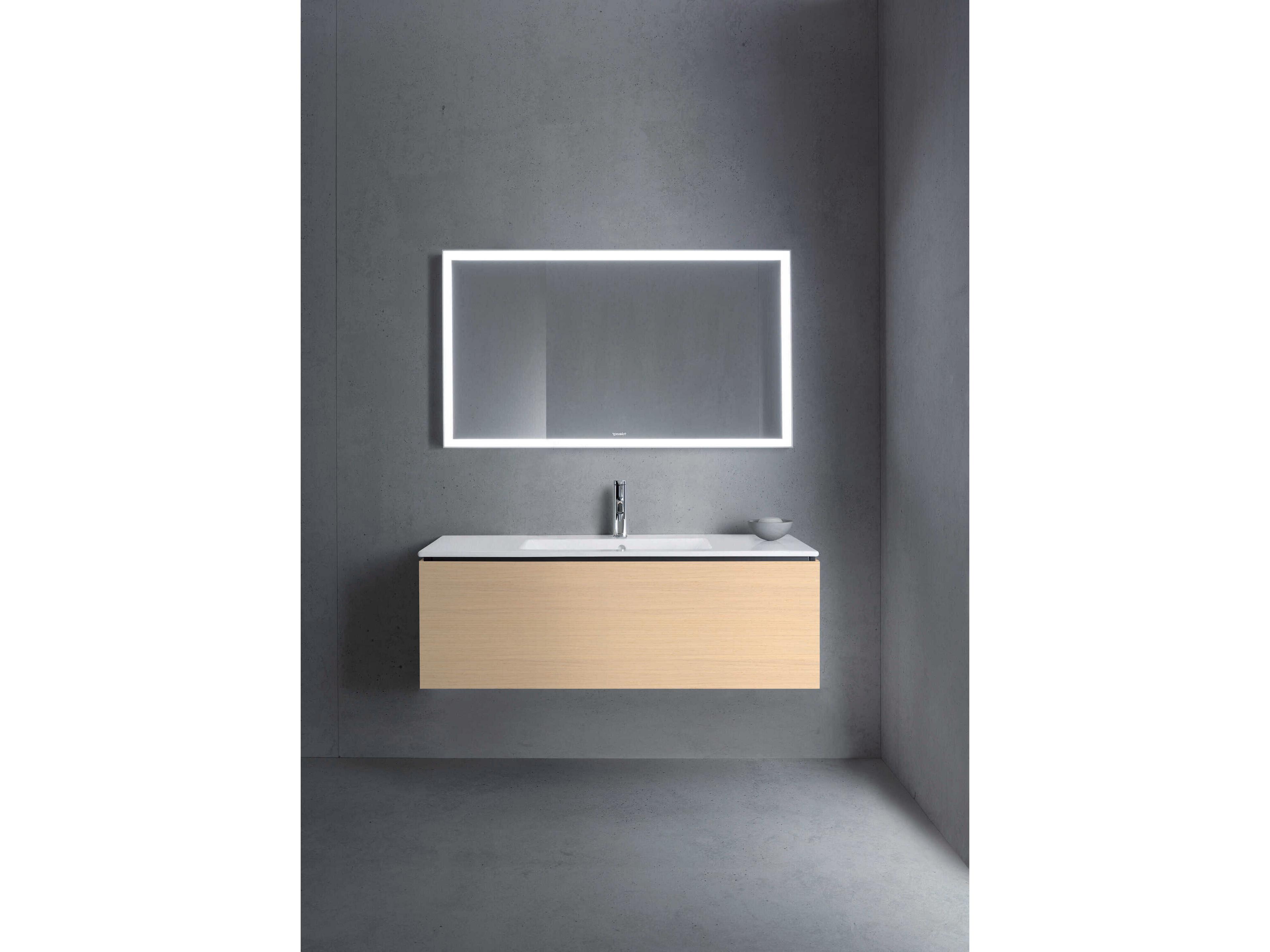 Duravit L-cube 48'' Mediterranean Oak Matt Wall-Mounted Vanity Unit