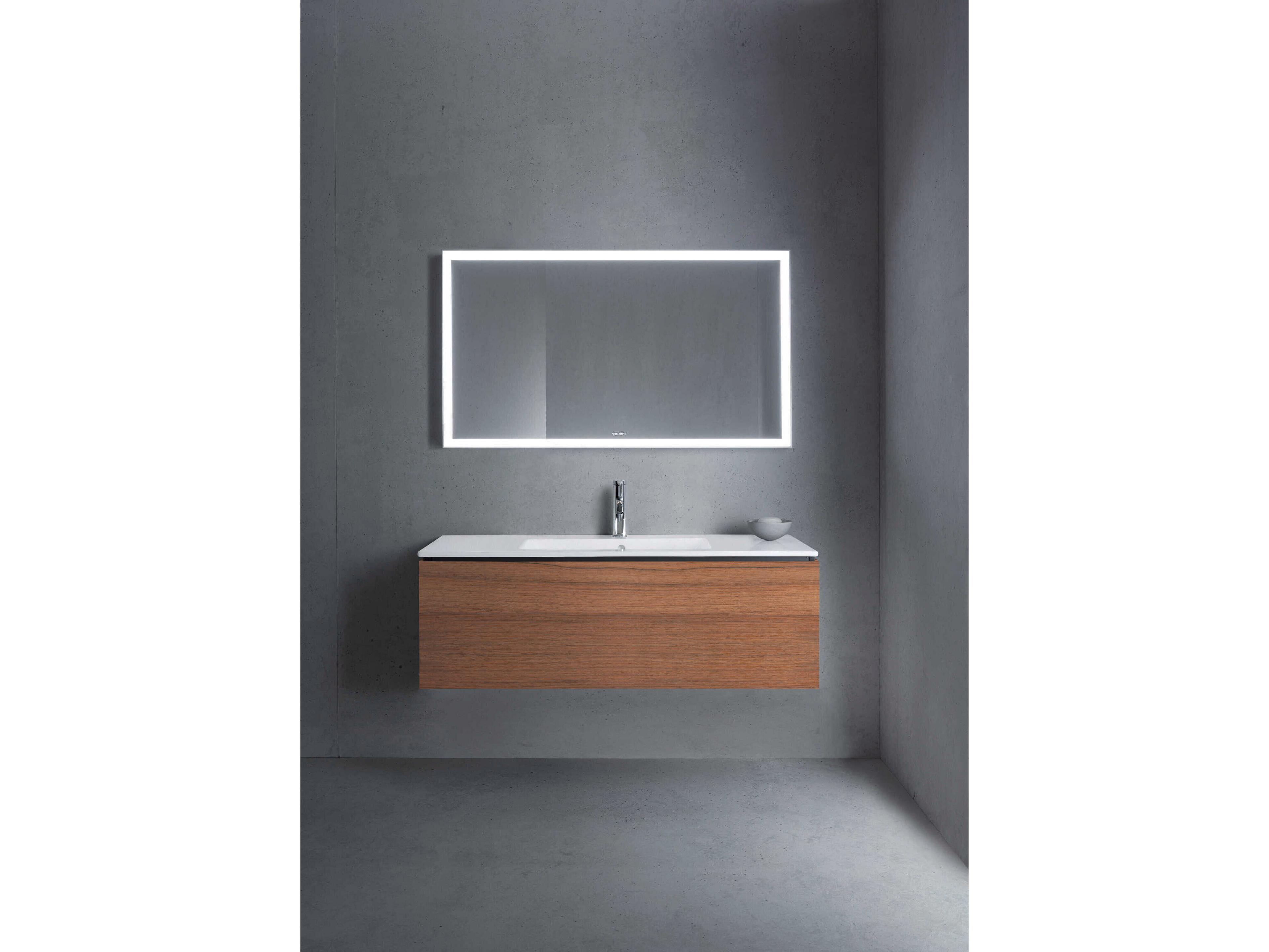Duravit L-cube 48'' Walnut Matt Wall-Mounted Vanity Unit