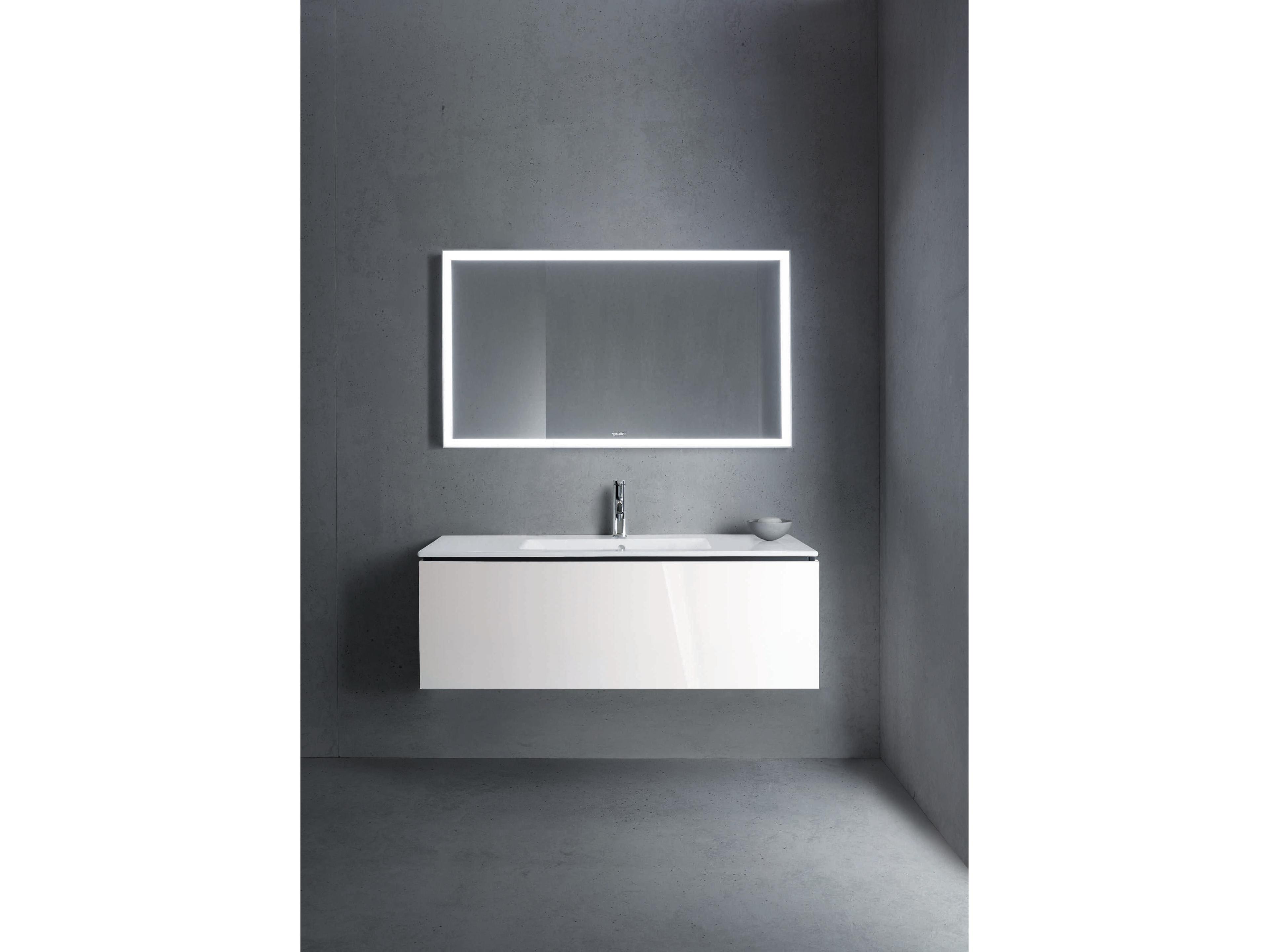 Duravit L-cube 48'' White High Gloss (Lacquer) Wall-Mounted Vanity Unit